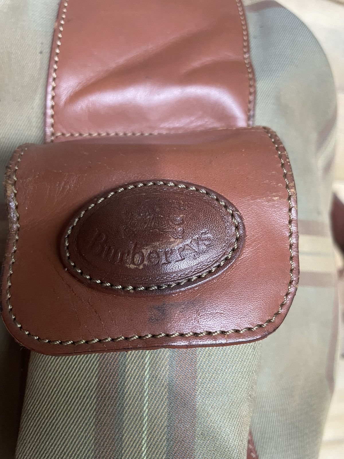 Burberry Authentic Vintage BURBERRY Bucket Shoulder Bag Size ONE SIZE - 17 Thumbnail