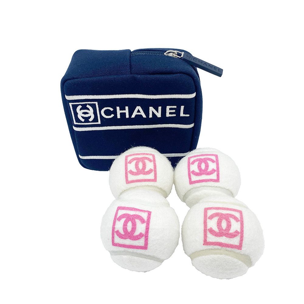 Chanel CHANEL SPORT TENNIS BALL SET w/ POUCH Size ONE SIZE - 1 Thumbnail