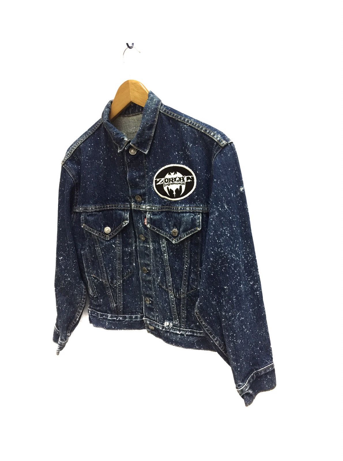 Levi's × Shorty's Skateboards × Vintage Rare Levi’s x Zorlac Skateboards Denim Jacket Size US S / EU 44-46 / 1 - 4 Thumbnail