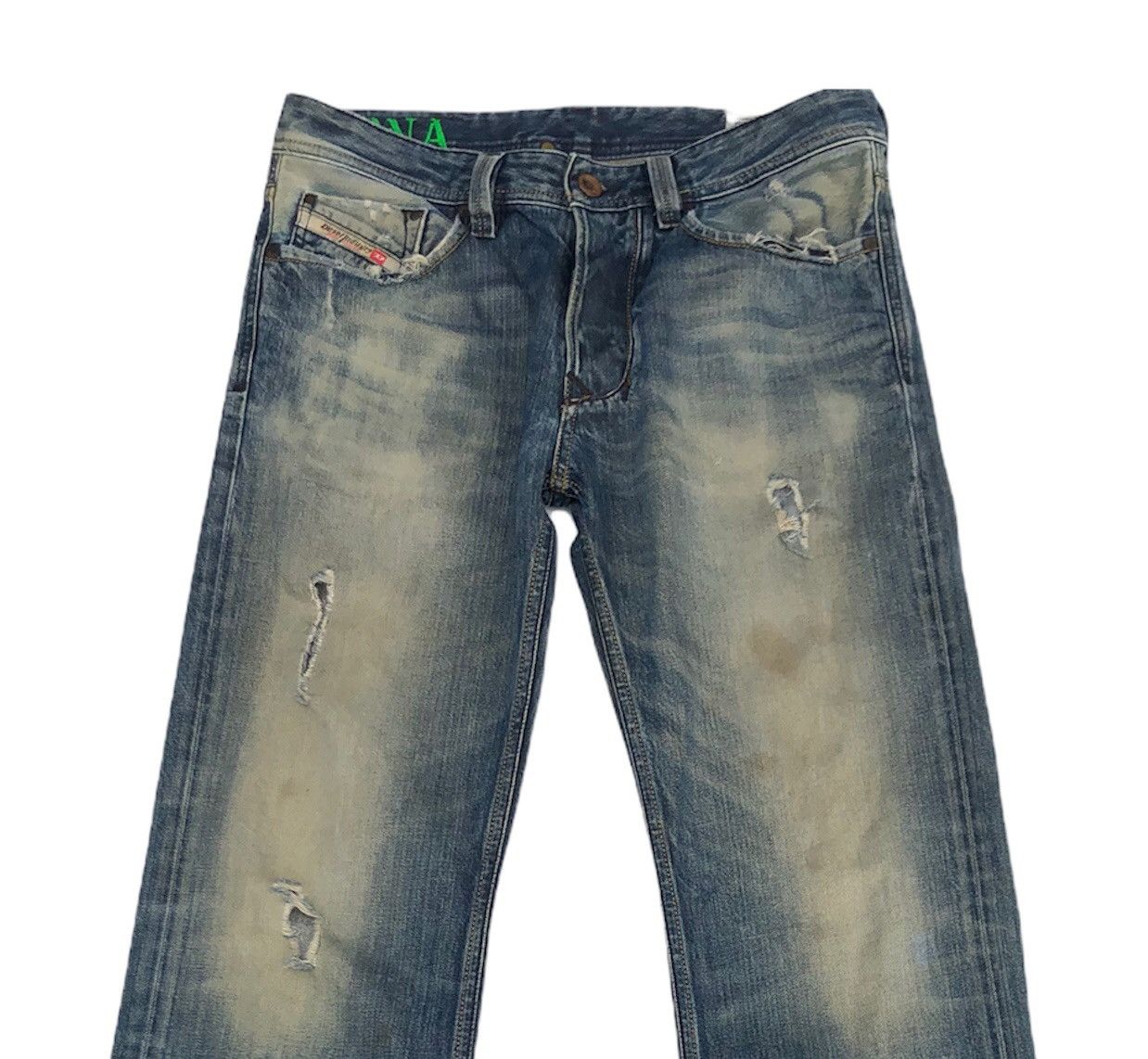 Diesel 🔥Vintage Diesel Distressed Flare Jeans🔥 Size US 32 / EU 48 - 3 Thumbnail