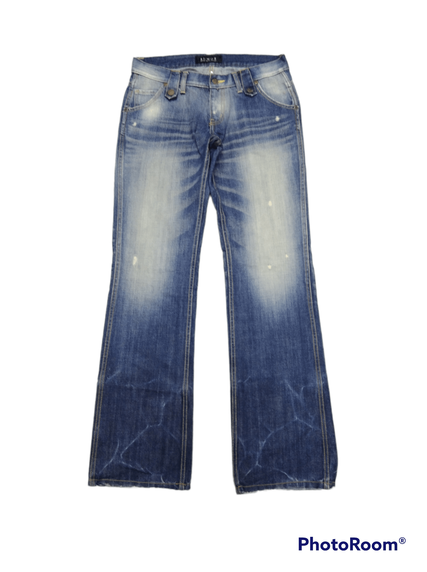 Other DiSTRESSED WASHED BLUE RUMOR WITH MADE PRIDE DENIM PANTS Size US 29 - 1 Thumbnail