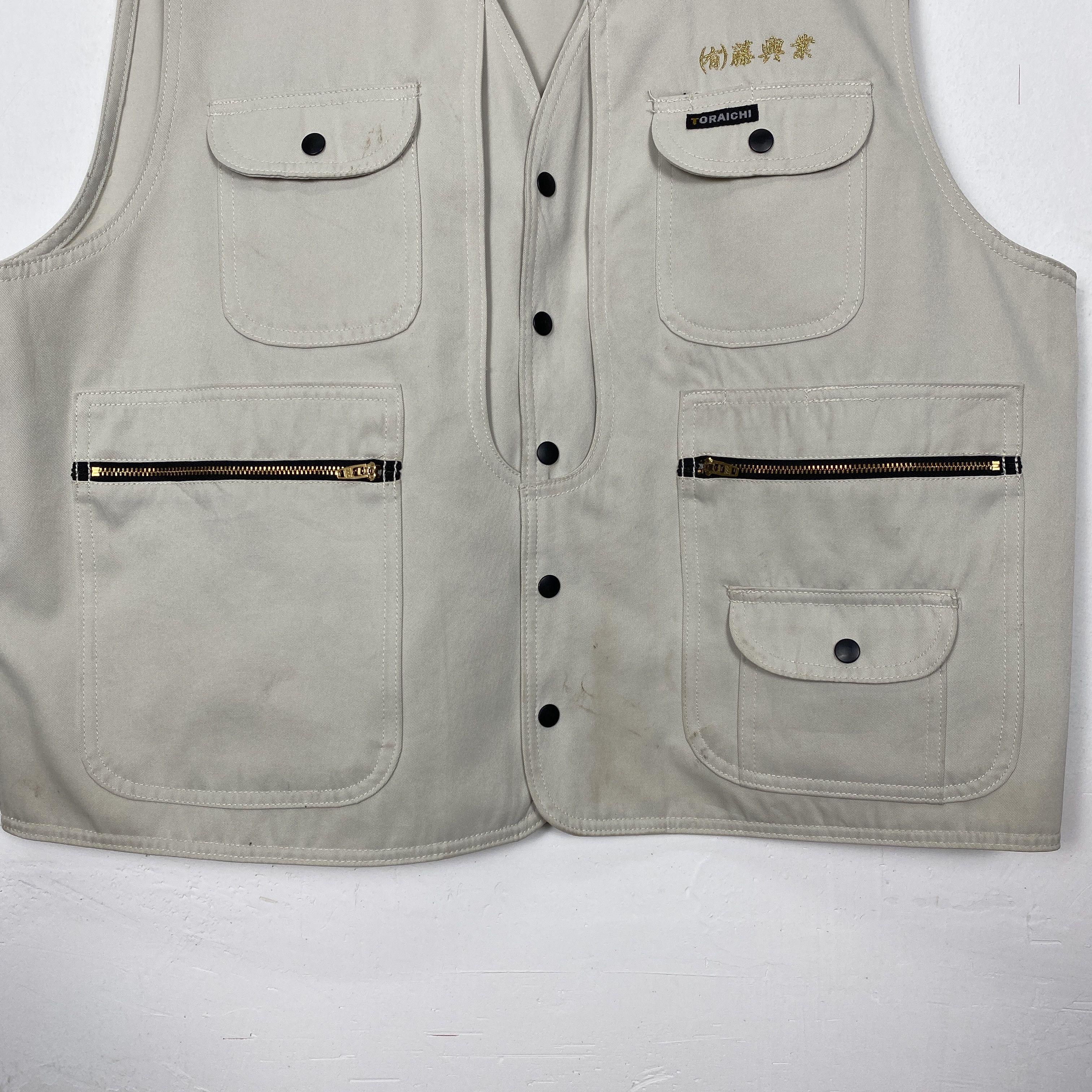 Japanese Brand Vintage Japanese Brand Multi Pocket Utility Tactical Vest Size US M / EU 48-50 / 2 - 3 Thumbnail