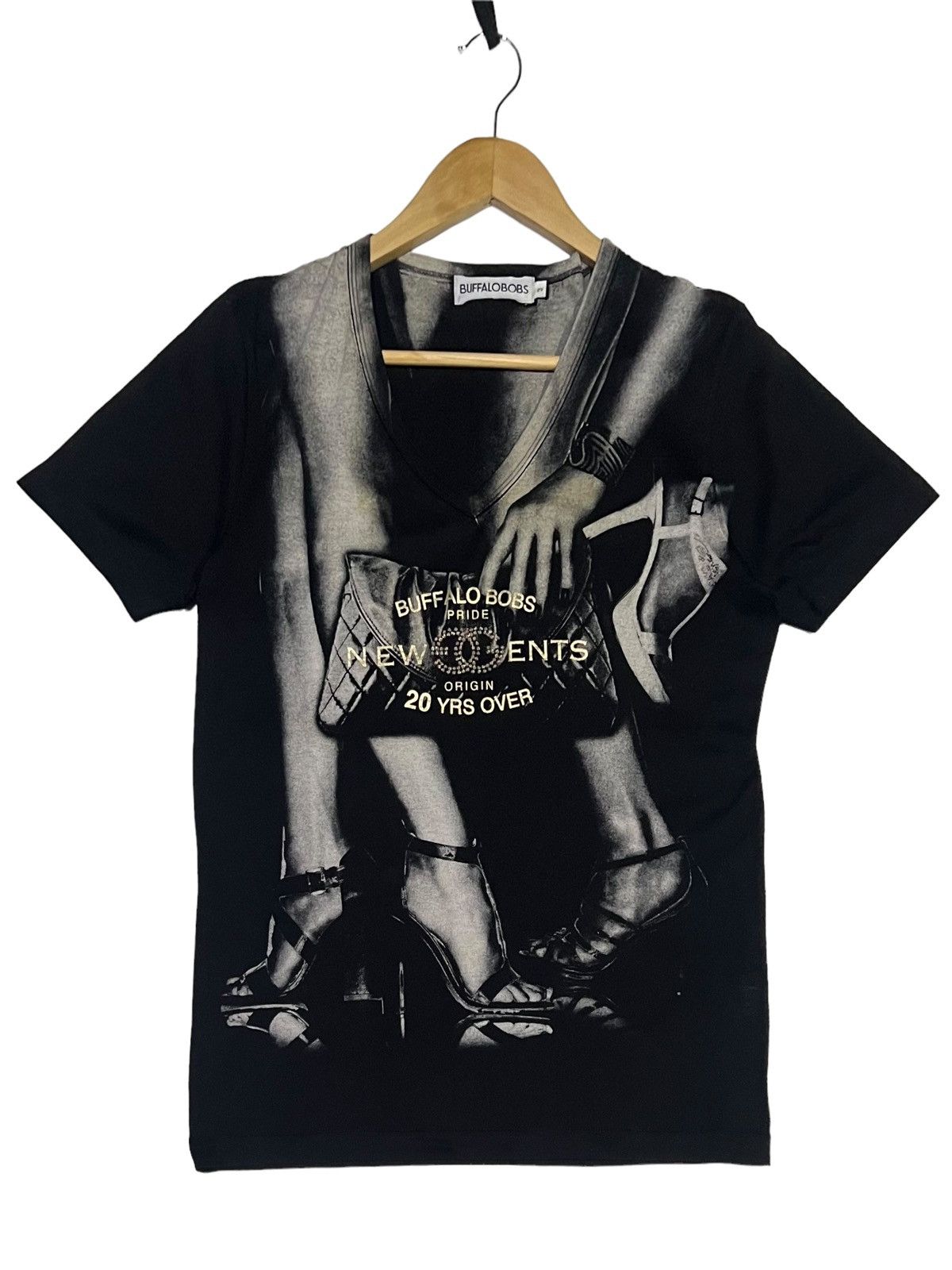 BUFFALO BOBS goat zip design leather jk