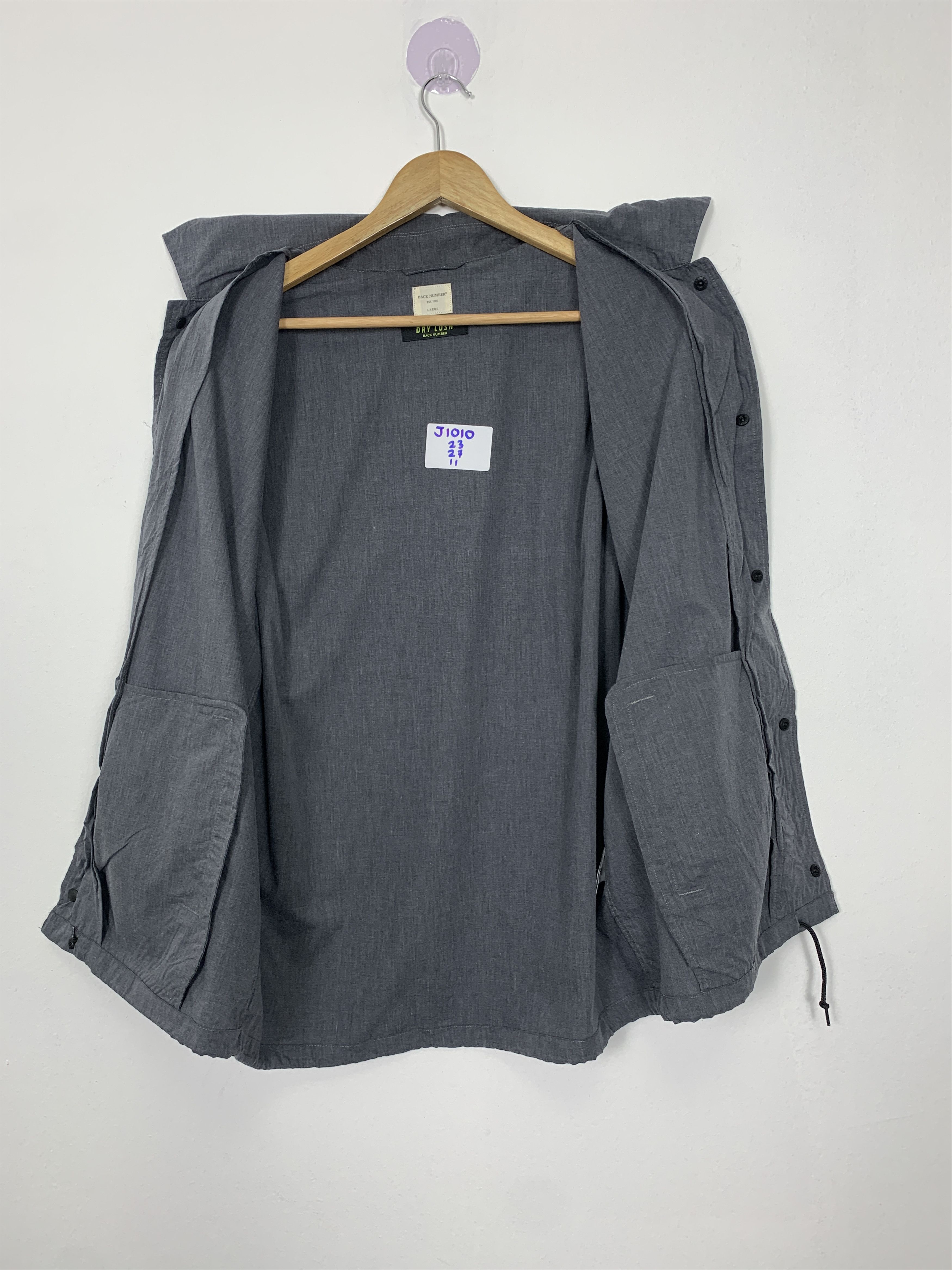 Japanese Brand Vintage BACK NUMBERS X DRY LUSH Shirt J1010 Size US M / EU 48-50 / 2 - 7 Thumbnail