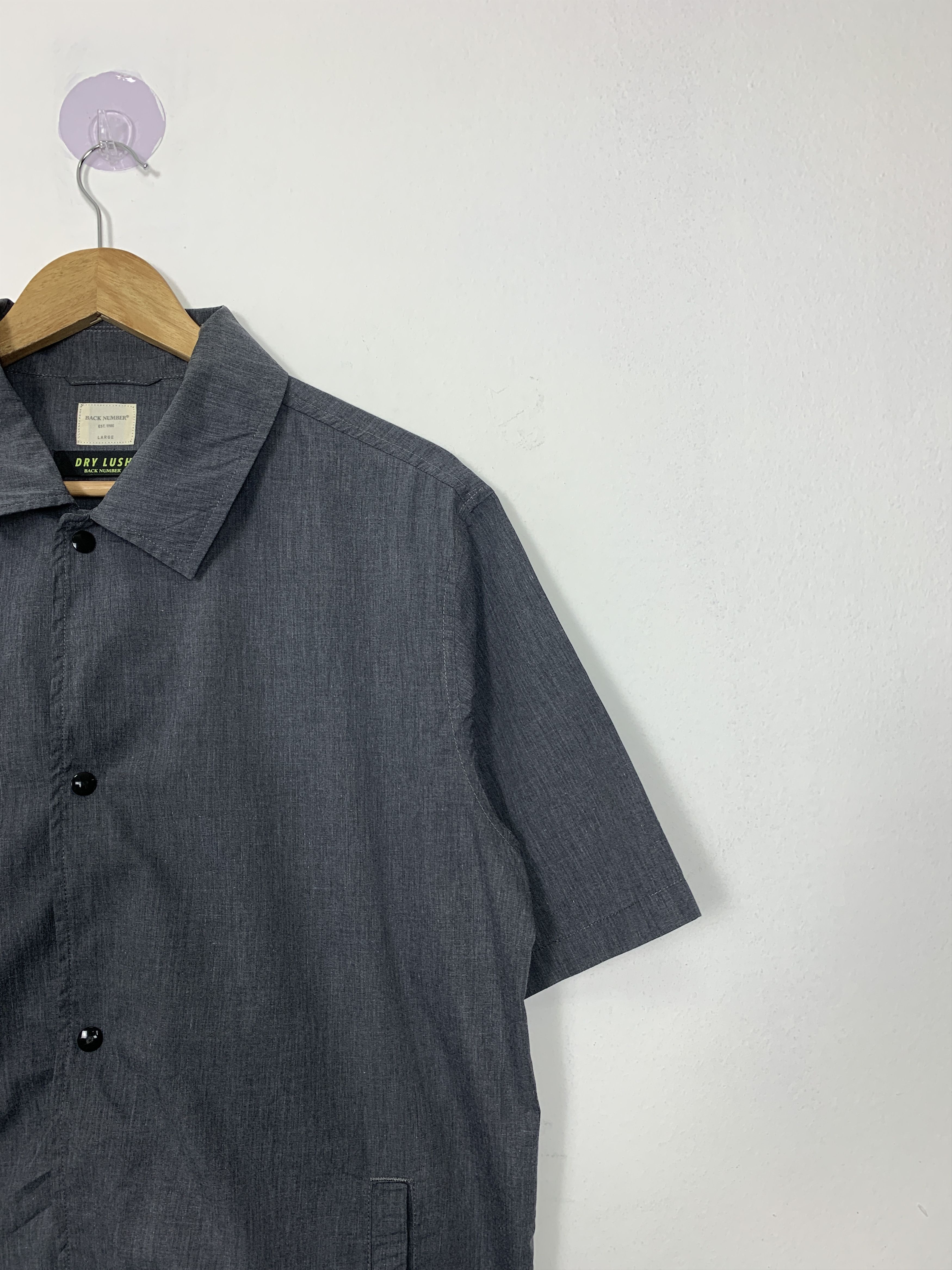 Japanese Brand Vintage BACK NUMBERS X DRY LUSH Shirt J1010 Size US M / EU 48-50 / 2 - 4 Thumbnail