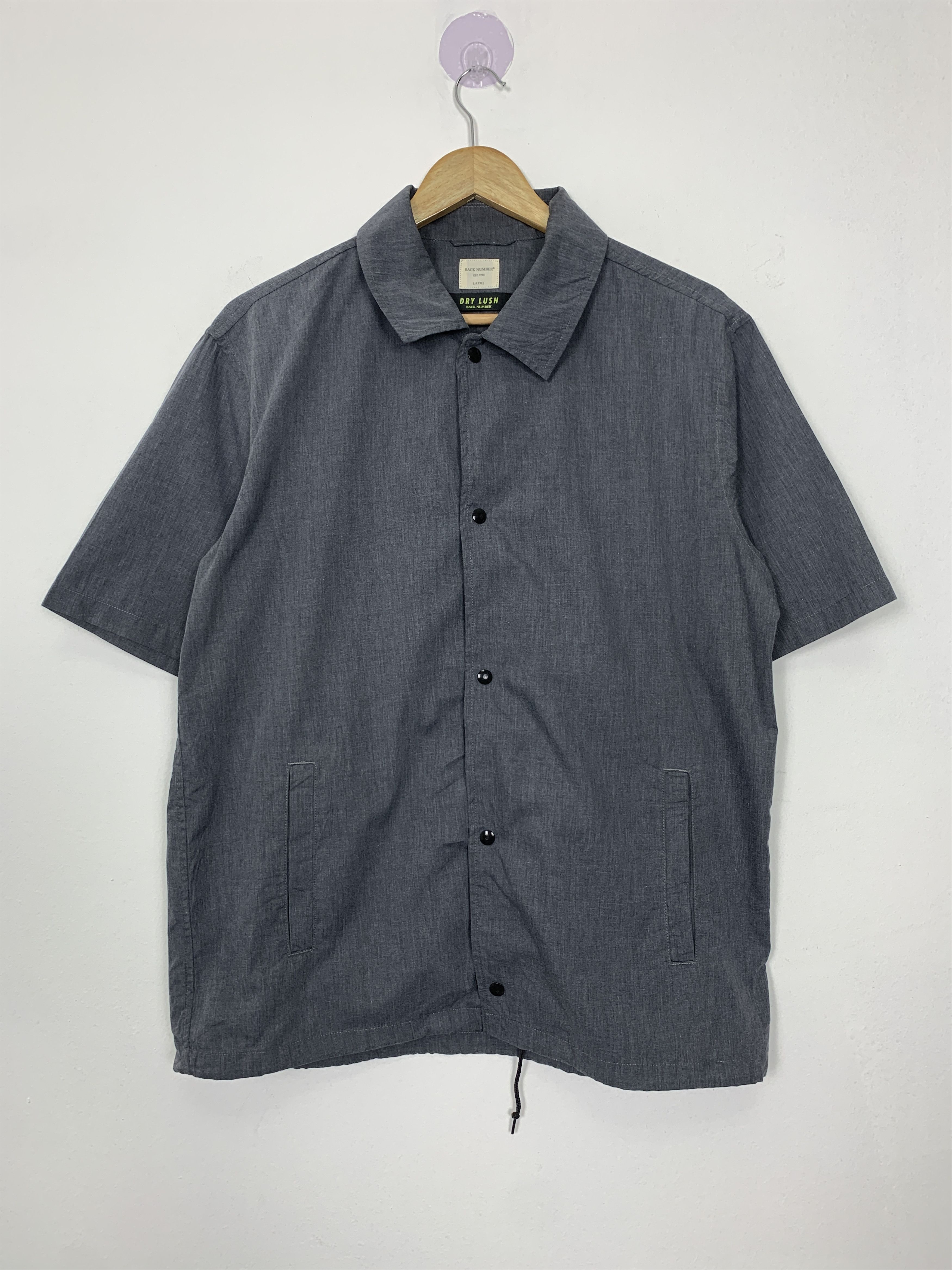 Japanese Brand Vintage BACK NUMBERS X DRY LUSH Shirt J1010 Size US M / EU 48-50 / 2 - 1 Thumbnail