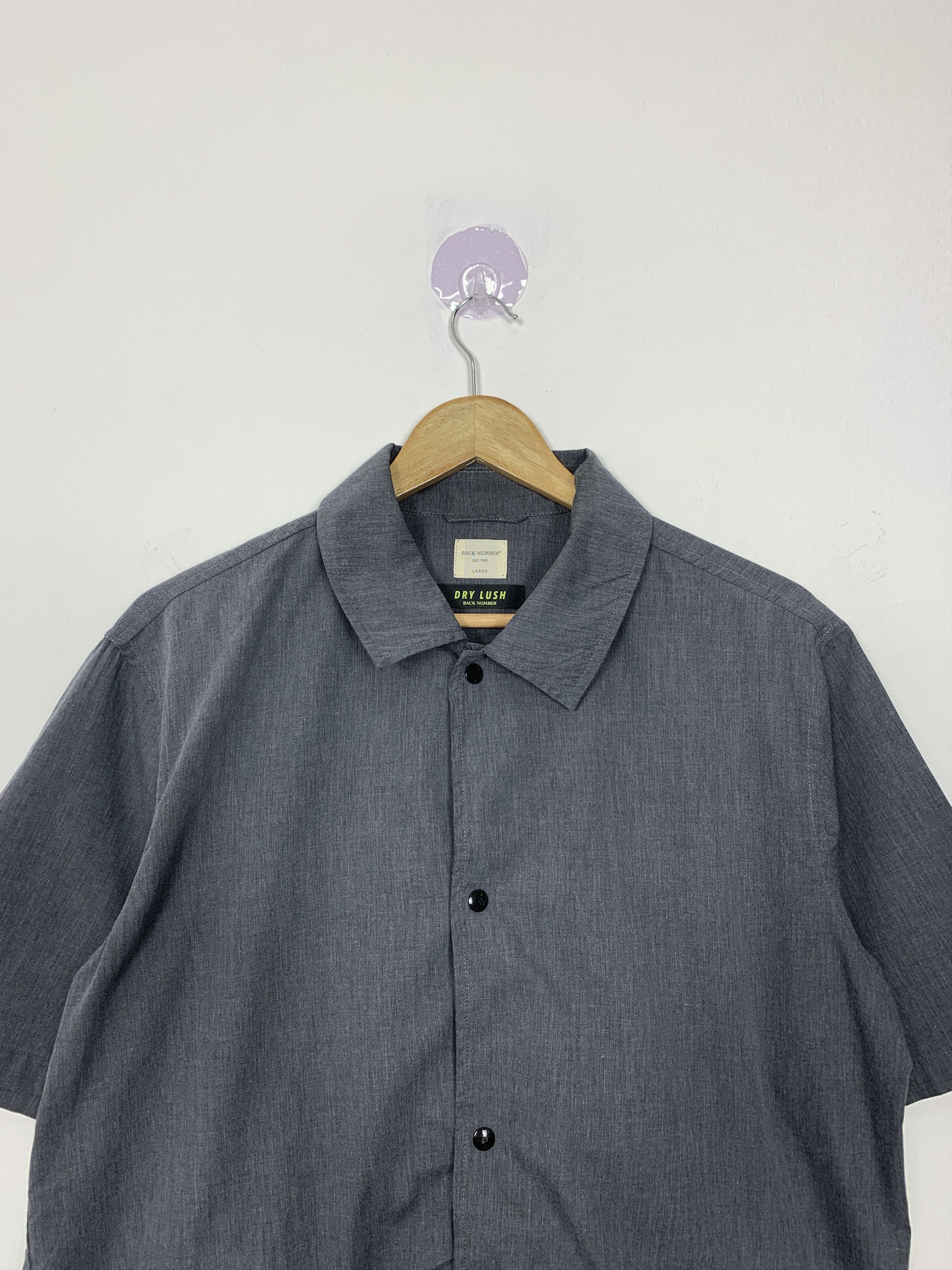 Japanese Brand Vintage BACK NUMBERS X DRY LUSH Shirt J1010 Size US M / EU 48-50 / 2 - 3 Thumbnail