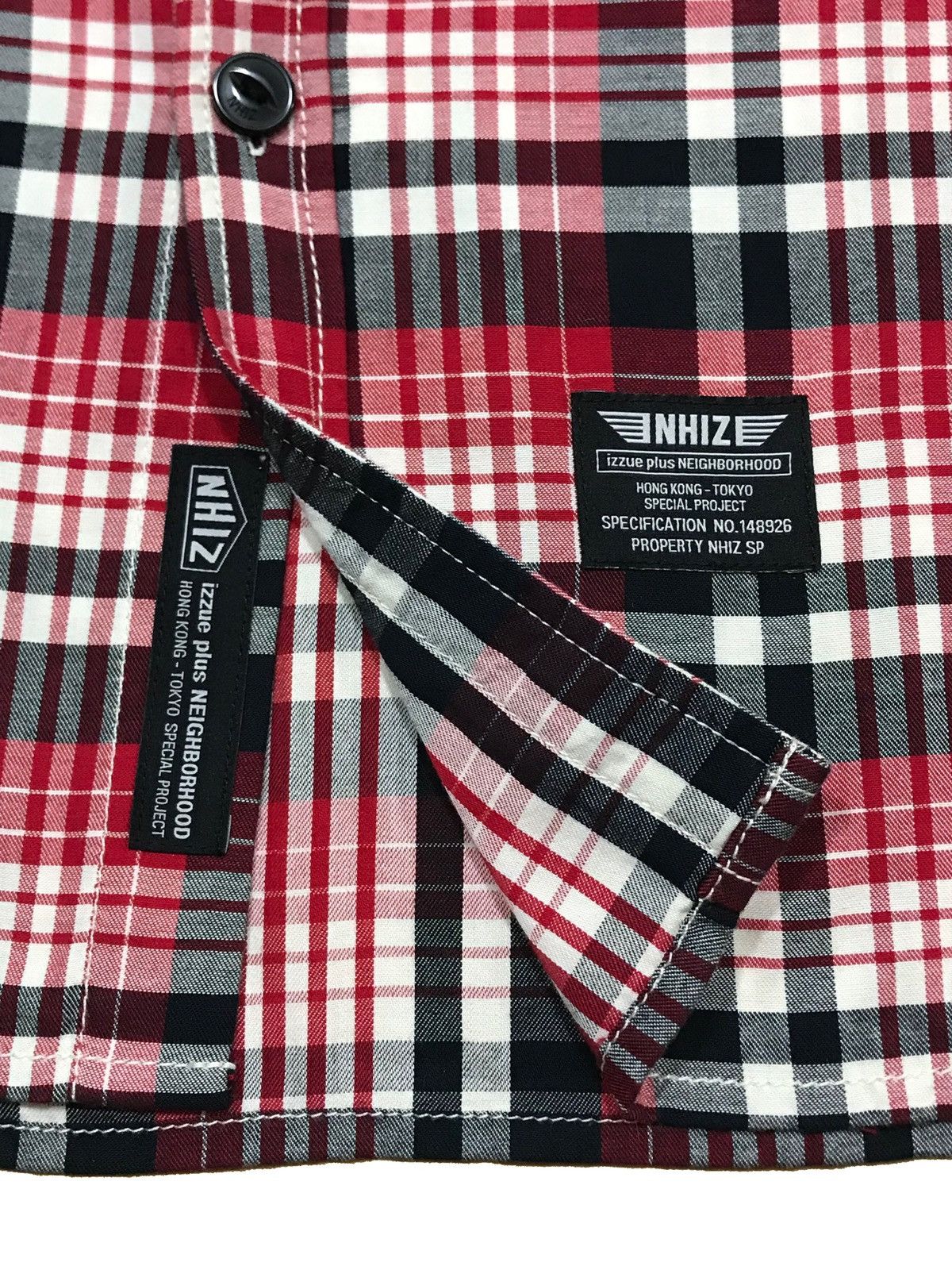Neighborhood x izzue Checked Flannel Shirt Size US XL / EU 56 / 4 - 4 Thumbnail