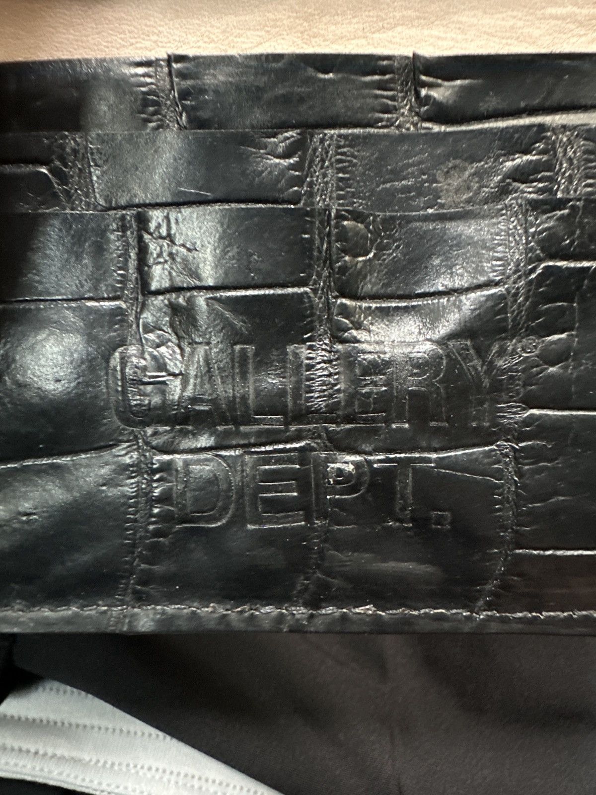 Gallery Dept. Gallery Dept Black Alligator Wallet Size ONE SIZE - 8 Thumbnail