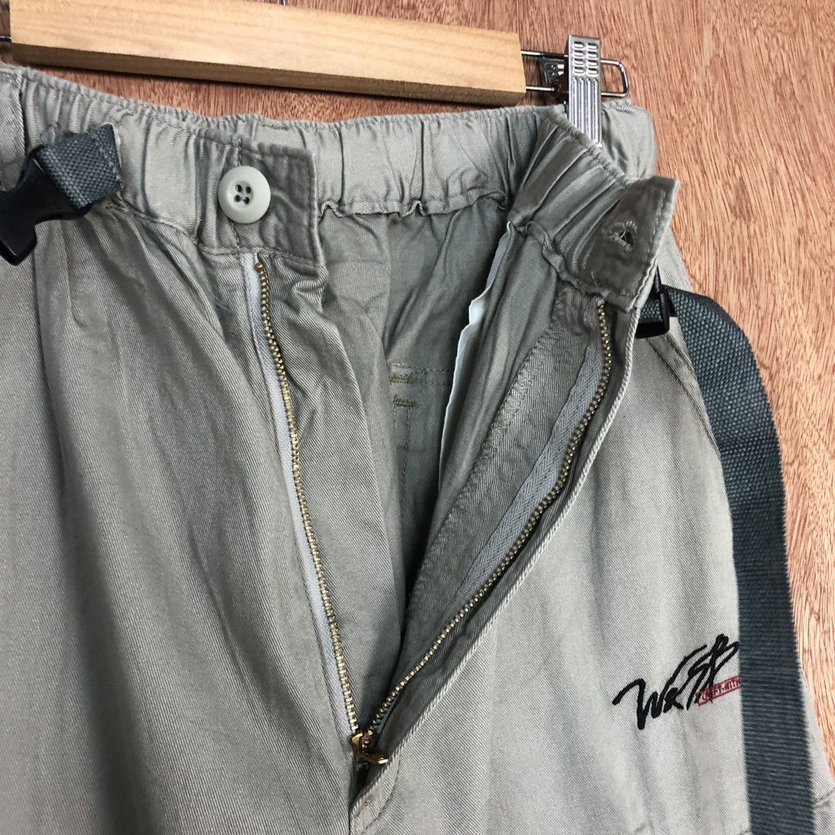 Japanese Brand DLL W&SB Grey Multipocket streetwear Cargo Pants #2104 Size US 29 - 9 Thumbnail