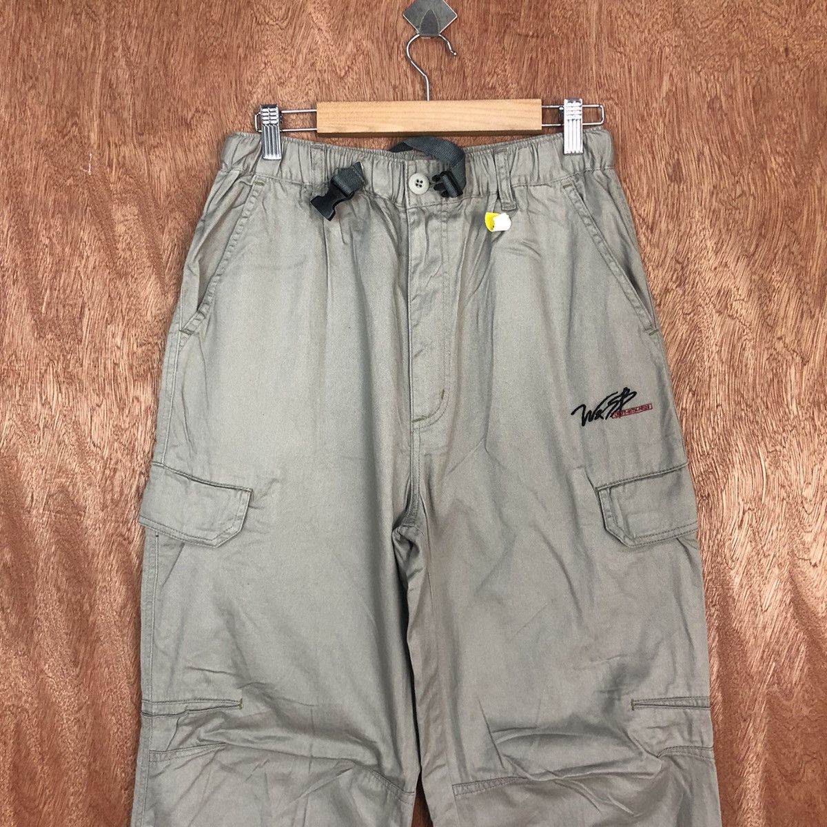Japanese Brand DLL W&SB Grey Multipocket streetwear Cargo Pants #2104 Size US 29 - 2 Thumbnail