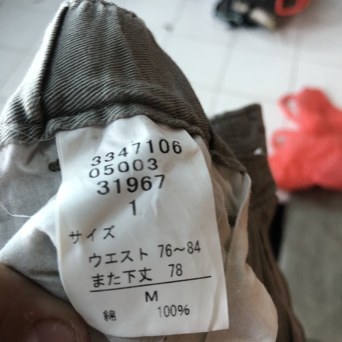 Japanese Brand DLL W&SB Grey Multipocket streetwear Cargo Pants #2104 Size US 29 - 13 Thumbnail