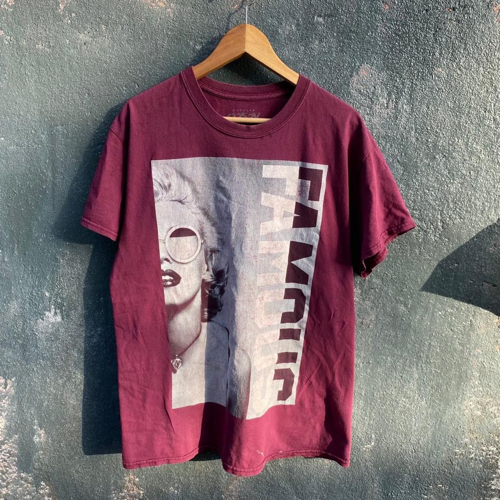 image of Band Tees x Vintage Marilyn Monroe Band Tshirt, Men's (Size Large)
