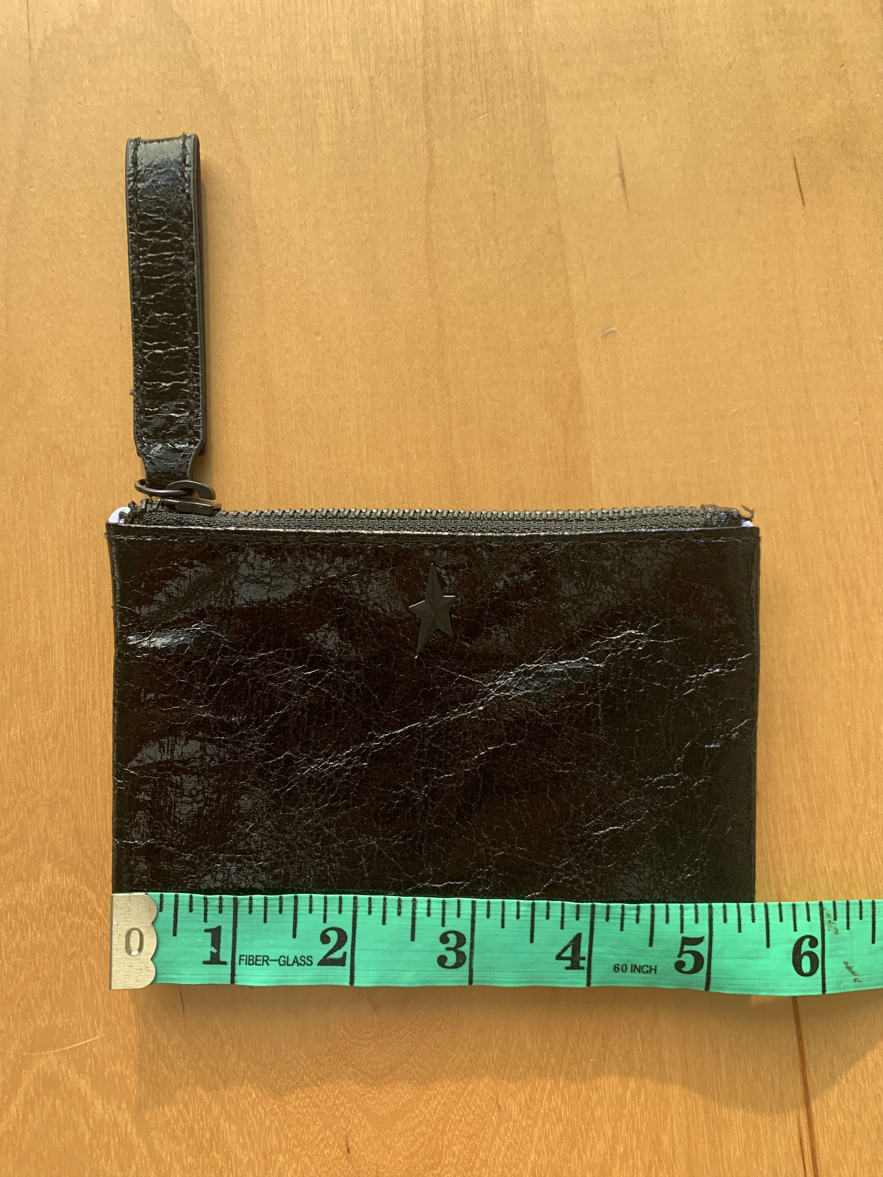 Mugler Small patent leather Mugler Zipper Zip Clutch Size ONE SIZE - 6 Thumbnail