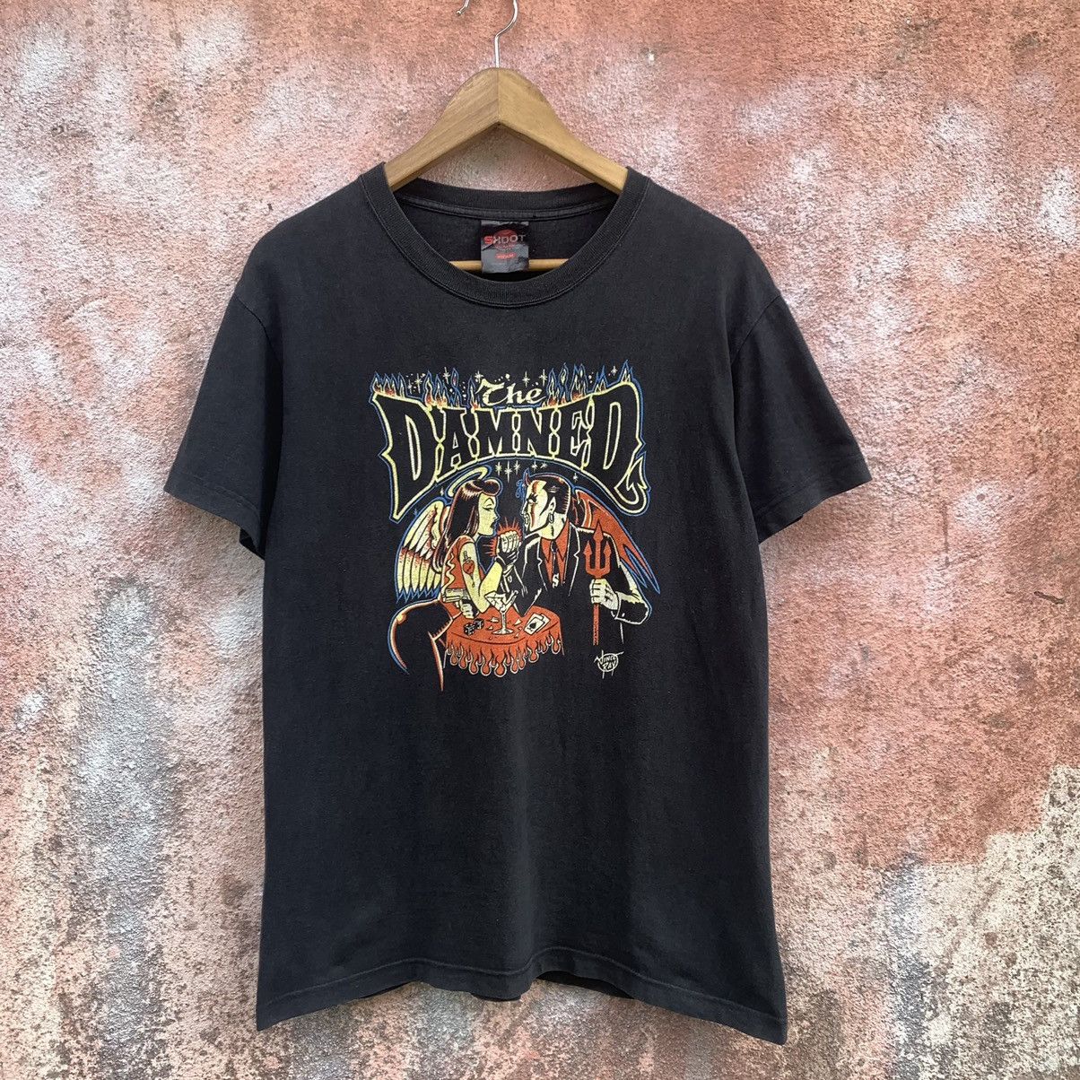 Vintage 1994 The Damned In Permanent top Judgment Tour T-Shirt