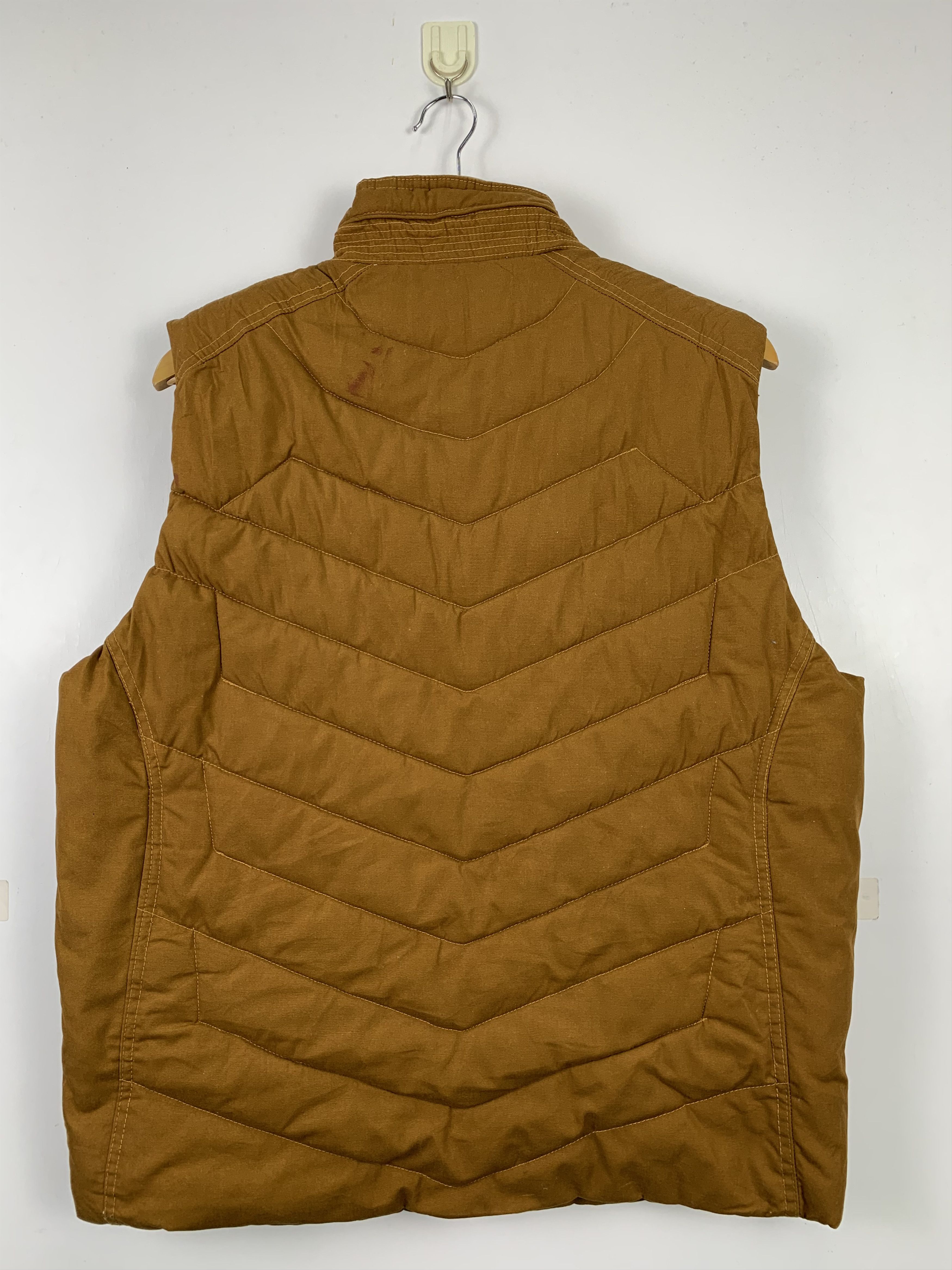 Ts(S) Vintage TS Design Cotton Puffer Zip Up Vests Size US M / EU 48-50 / 2 - 8 Thumbnail