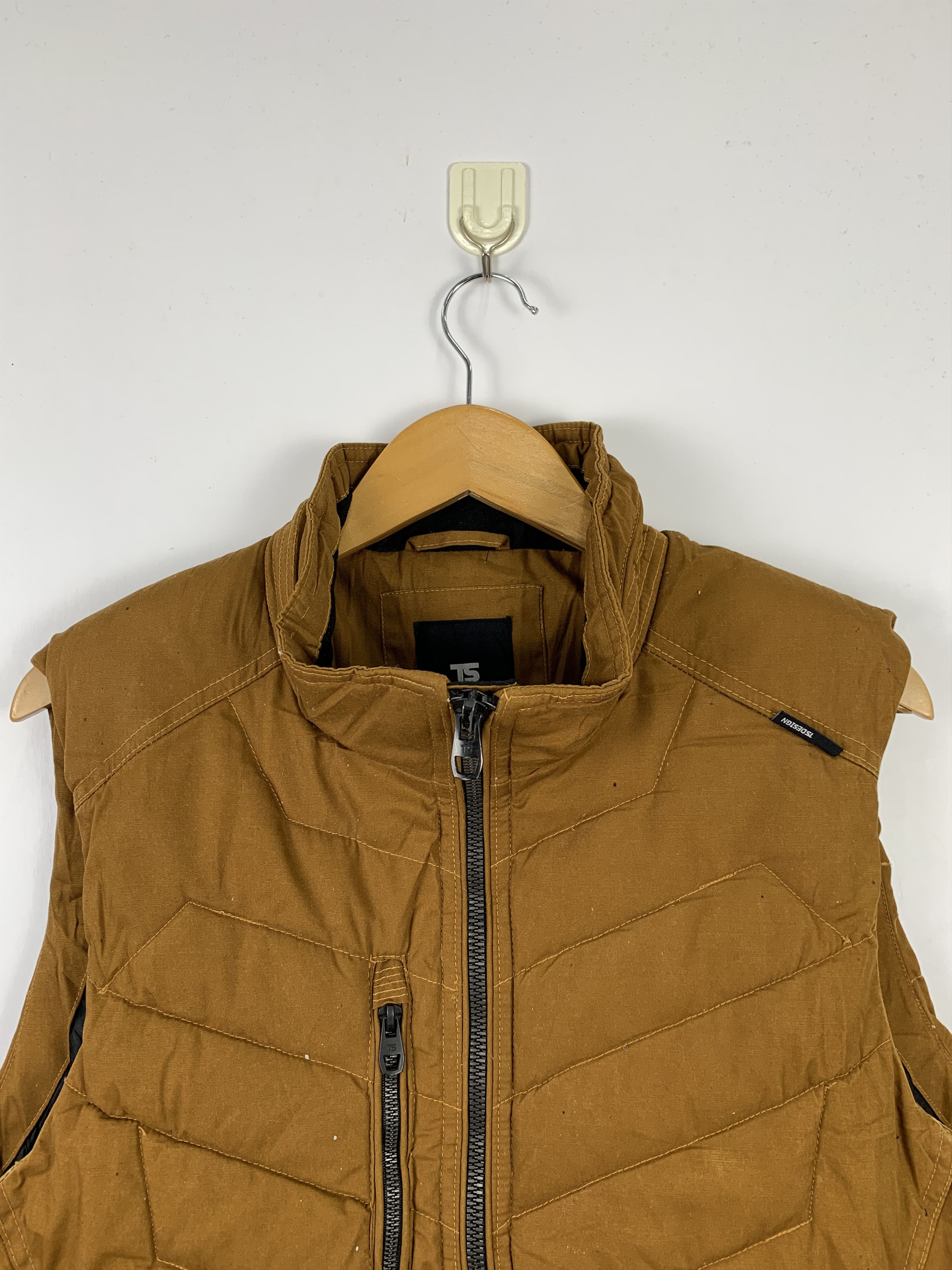 Ts(S) Vintage TS Design Cotton Puffer Zip Up Vests Size US M / EU 48-50 / 2 - 2 Thumbnail