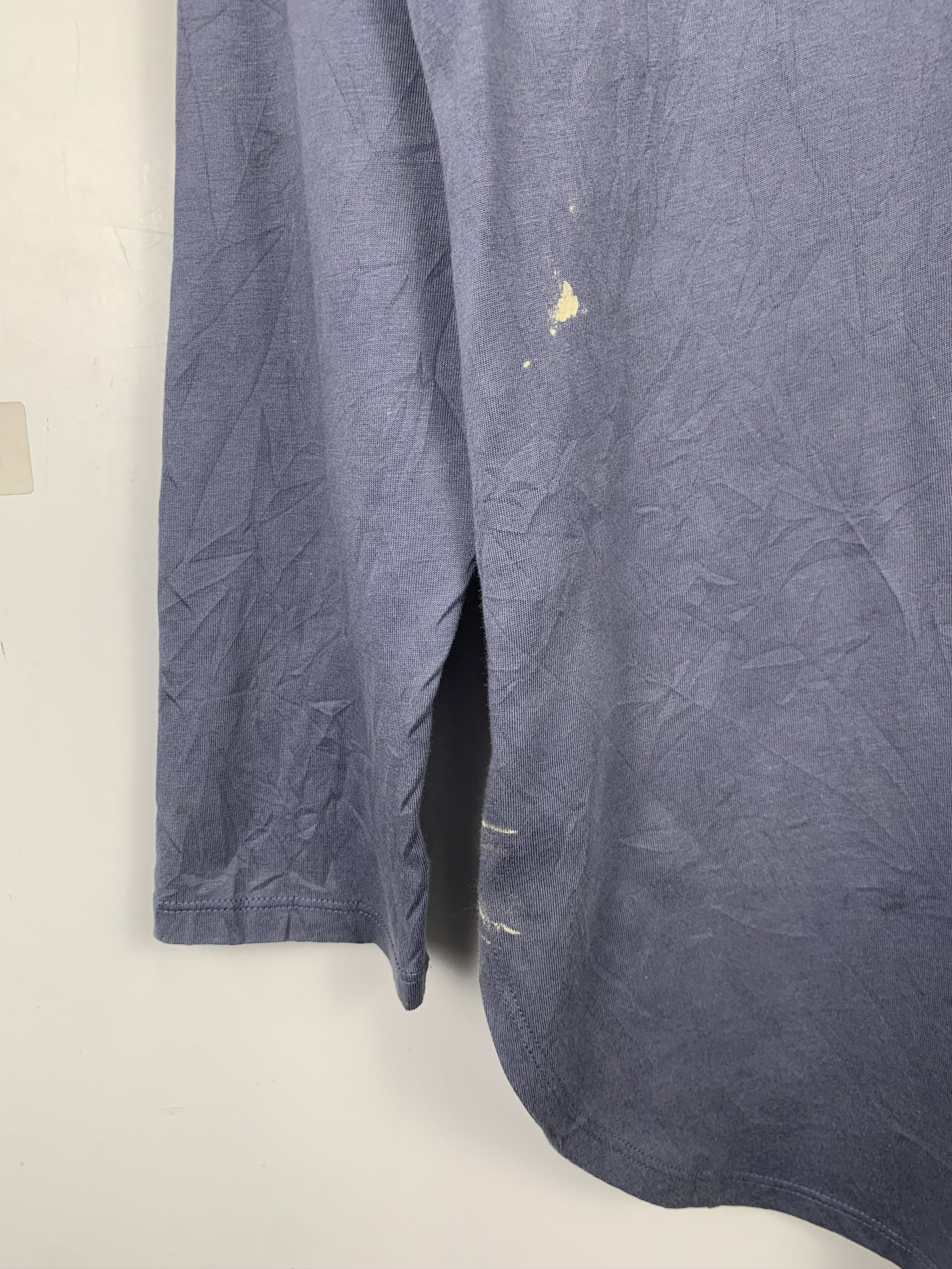 Uniqlo Vintage Uniqlo Long Sleeve T shirt Sunfaded J0524 Size US S / EU 44-46 / 1 - 8 Thumbnail