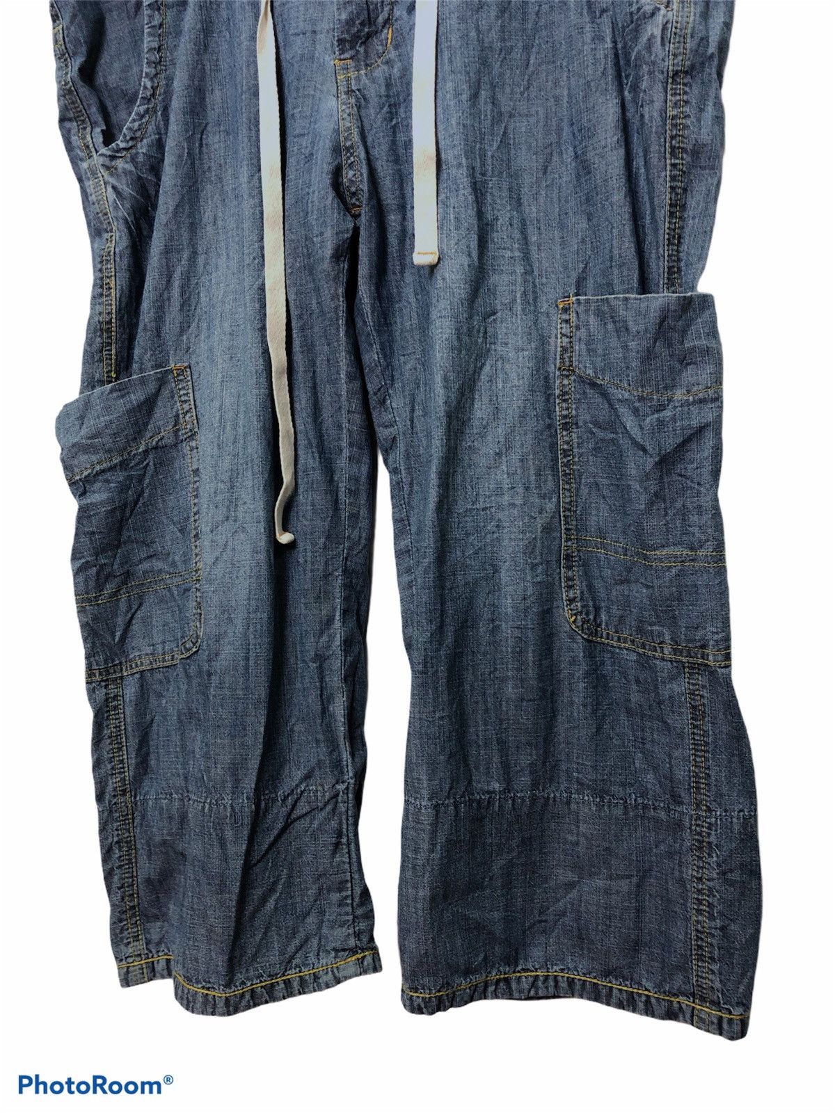 American Apparel × Japanese Brand BLAWN AMERICAN LAGEND short denim pants Size US 37 - 3 Thumbnail