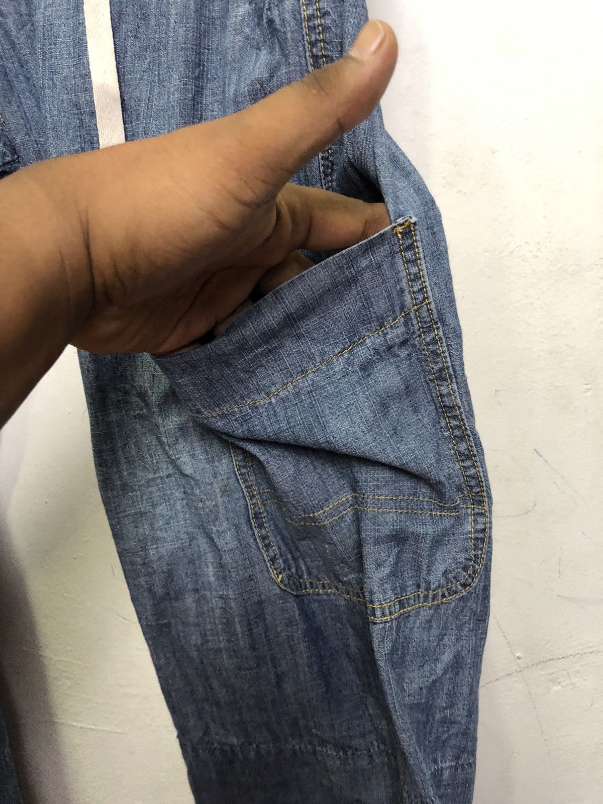 American Apparel × Japanese Brand BLAWN AMERICAN LAGEND short denim pants Size US 37 - 5 Thumbnail