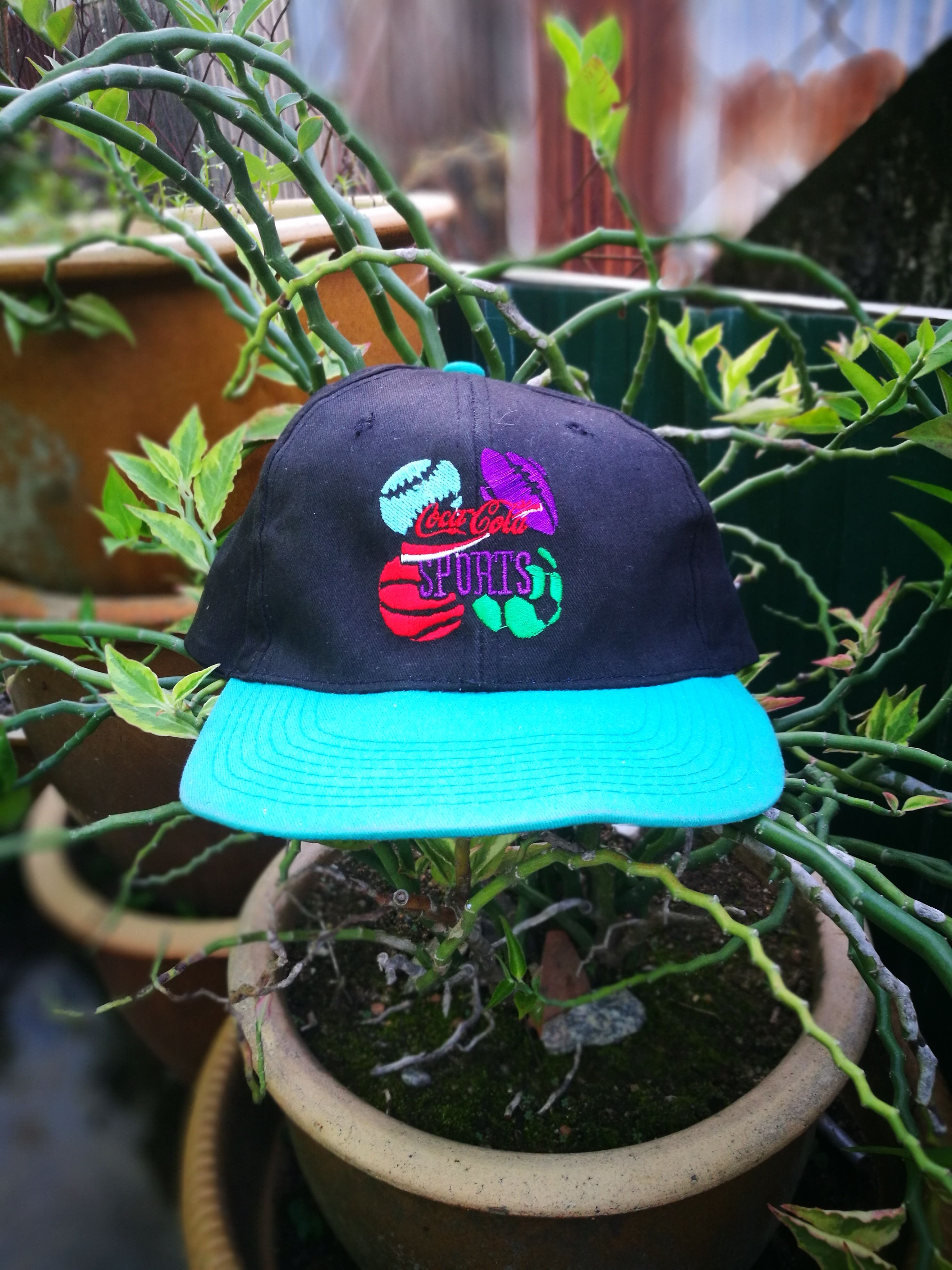 Coca Cola × Vintage Vintage COCA COLA sports Cap Size ONE SIZE - 1 Thumbnail