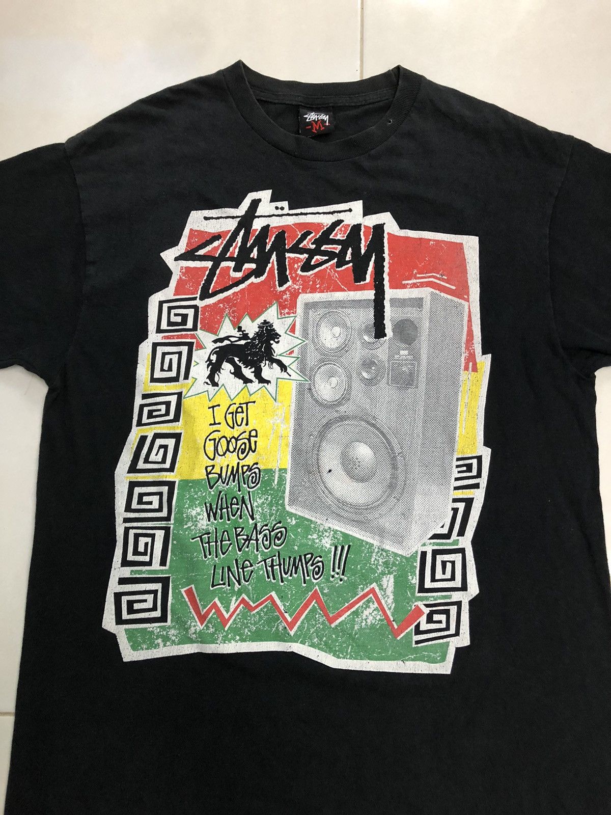 Stussy Vintage Stussy Bob Marley Rasta Colour Size US M / EU 48-50 / 2 - 2 Thumbnail
