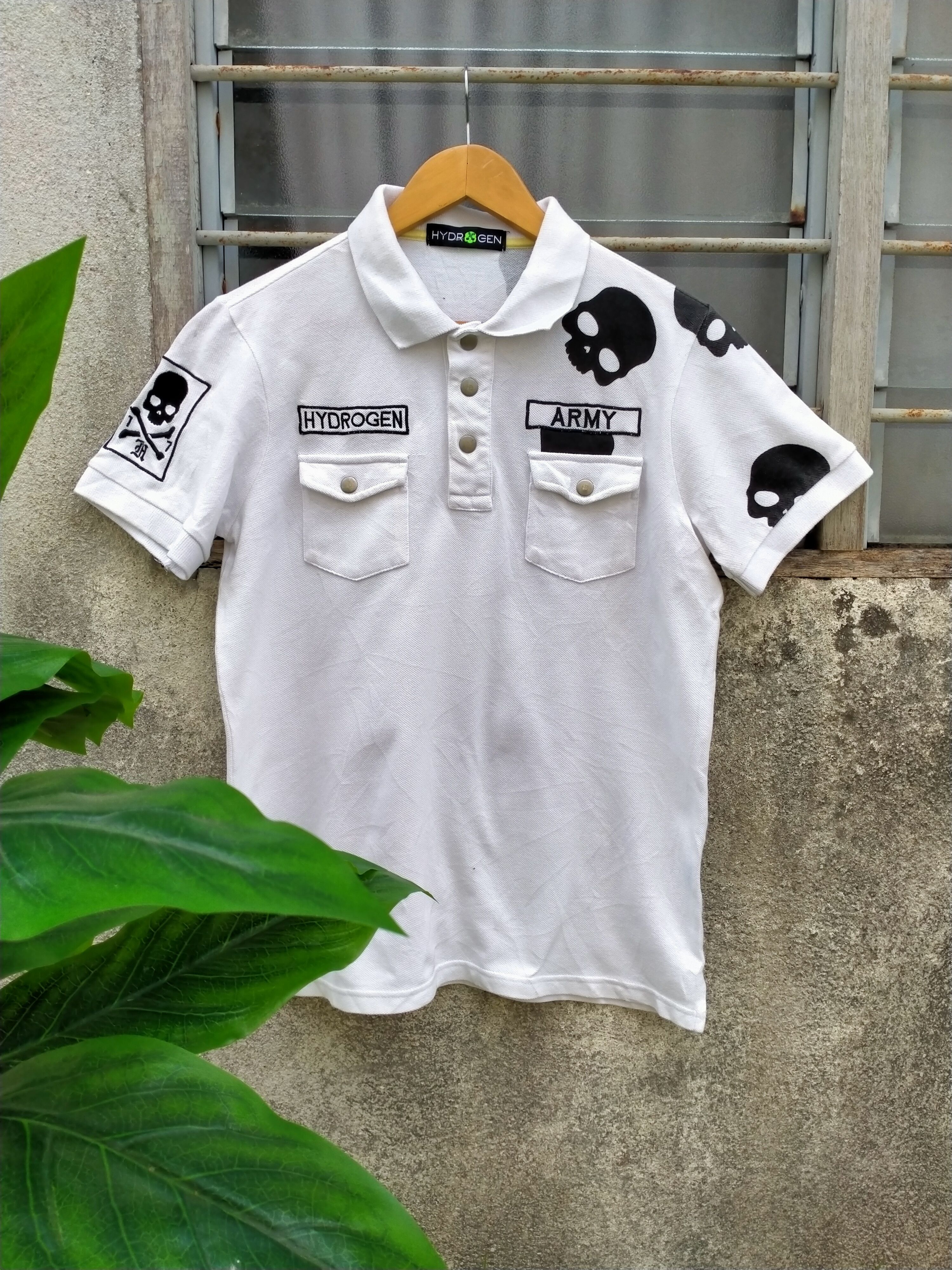 HYDROGEN Hydrogen Polo Tshirt Size US S / EU 44-46 / 1 - 1 Thumbnail