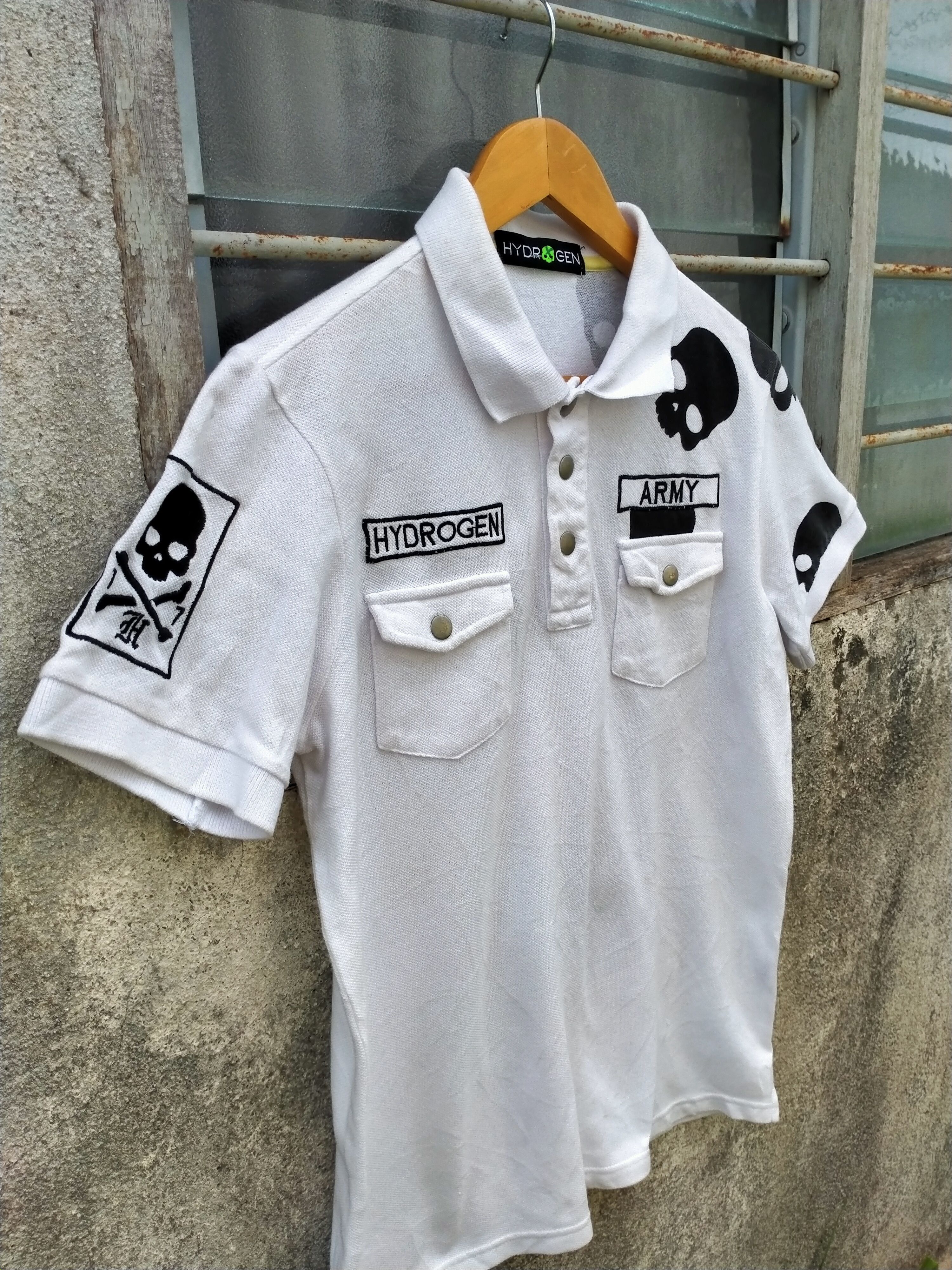 HYDROGEN Hydrogen Polo Tshirt Size US S / EU 44-46 / 1 - 4 Thumbnail