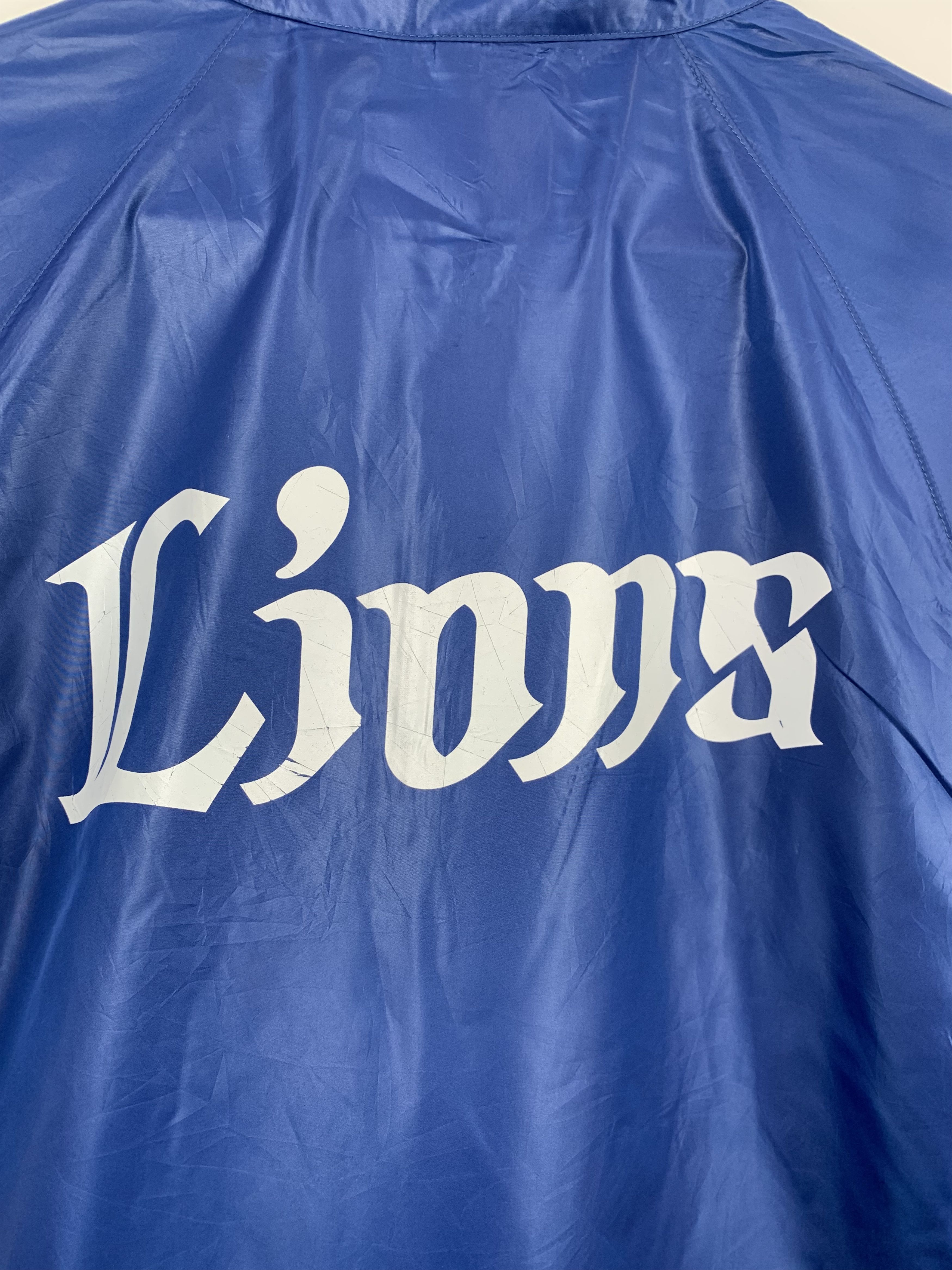 Vintage Vintage LIONS Windbreaker Half Zip J0367 Size US M / EU 48-50 / 2 - 10 Thumbnail