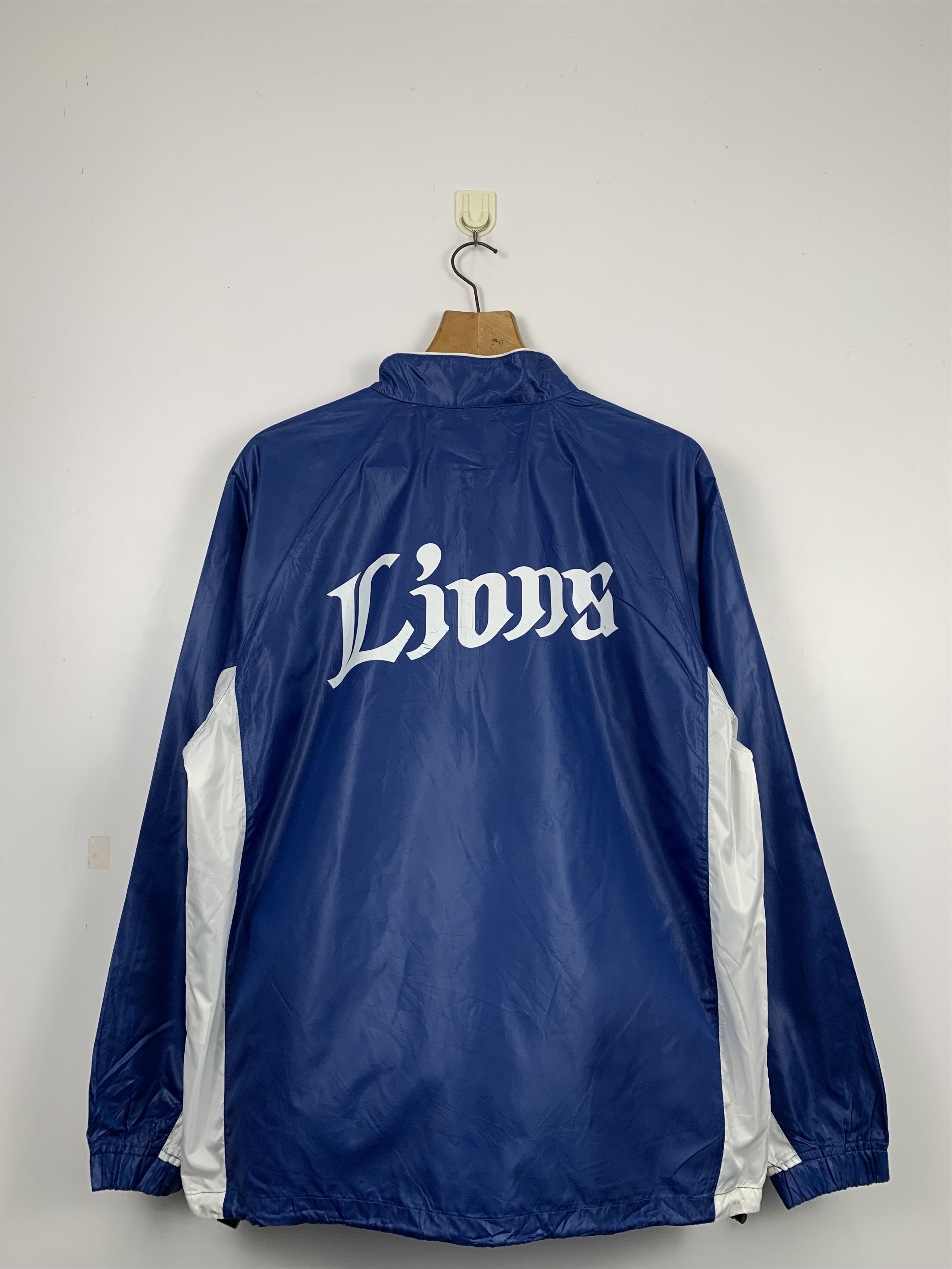 Vintage Vintage LIONS Windbreaker Half Zip J0367 Size US M / EU 48-50 / 2 - 8 Thumbnail