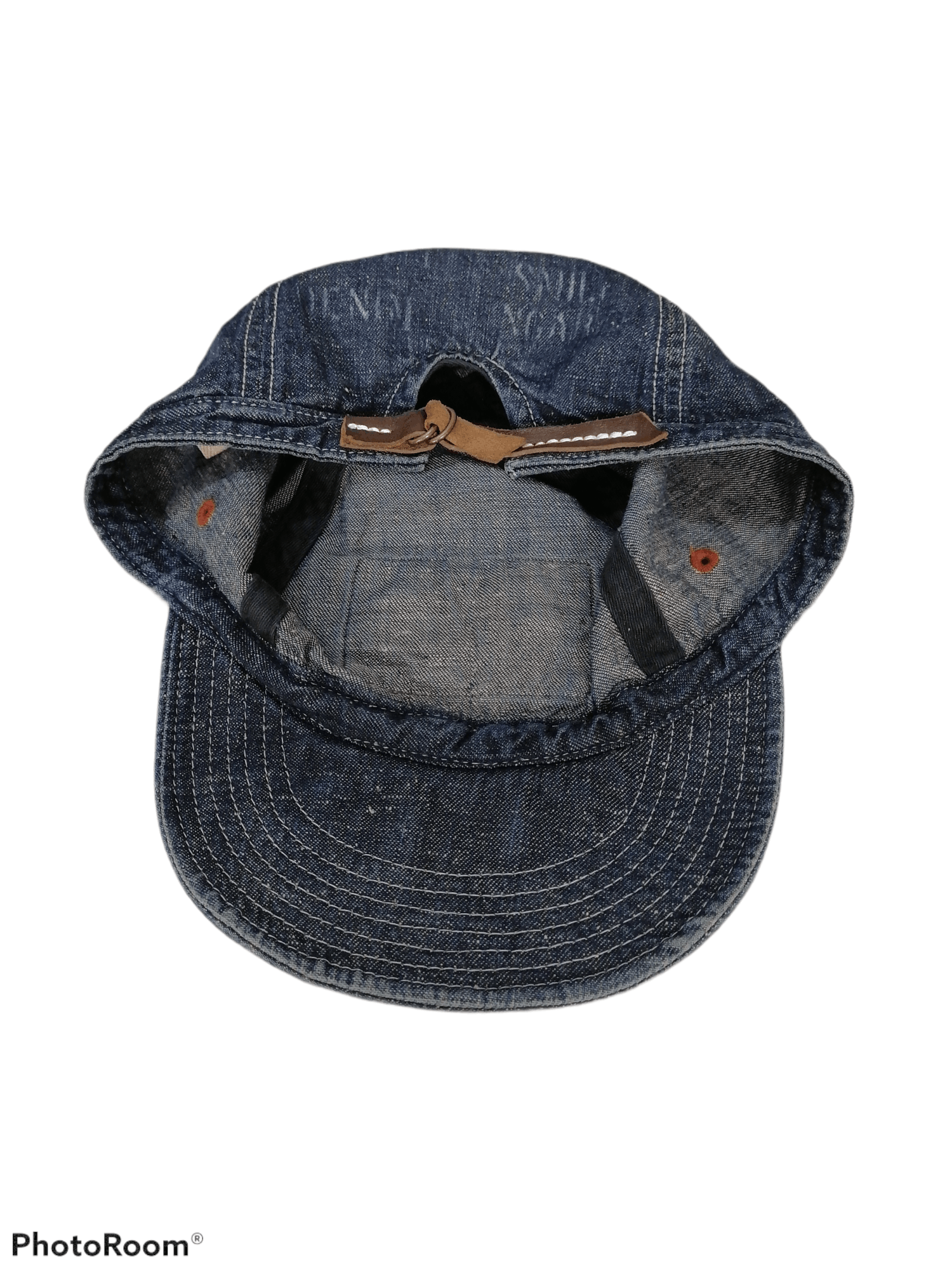 Japanese Brand × Vintage Rare❗Denim & Dungaree Japan Denim Baseball / Mechanic Cap🔥 Size ONE SIZE - 6 Thumbnail