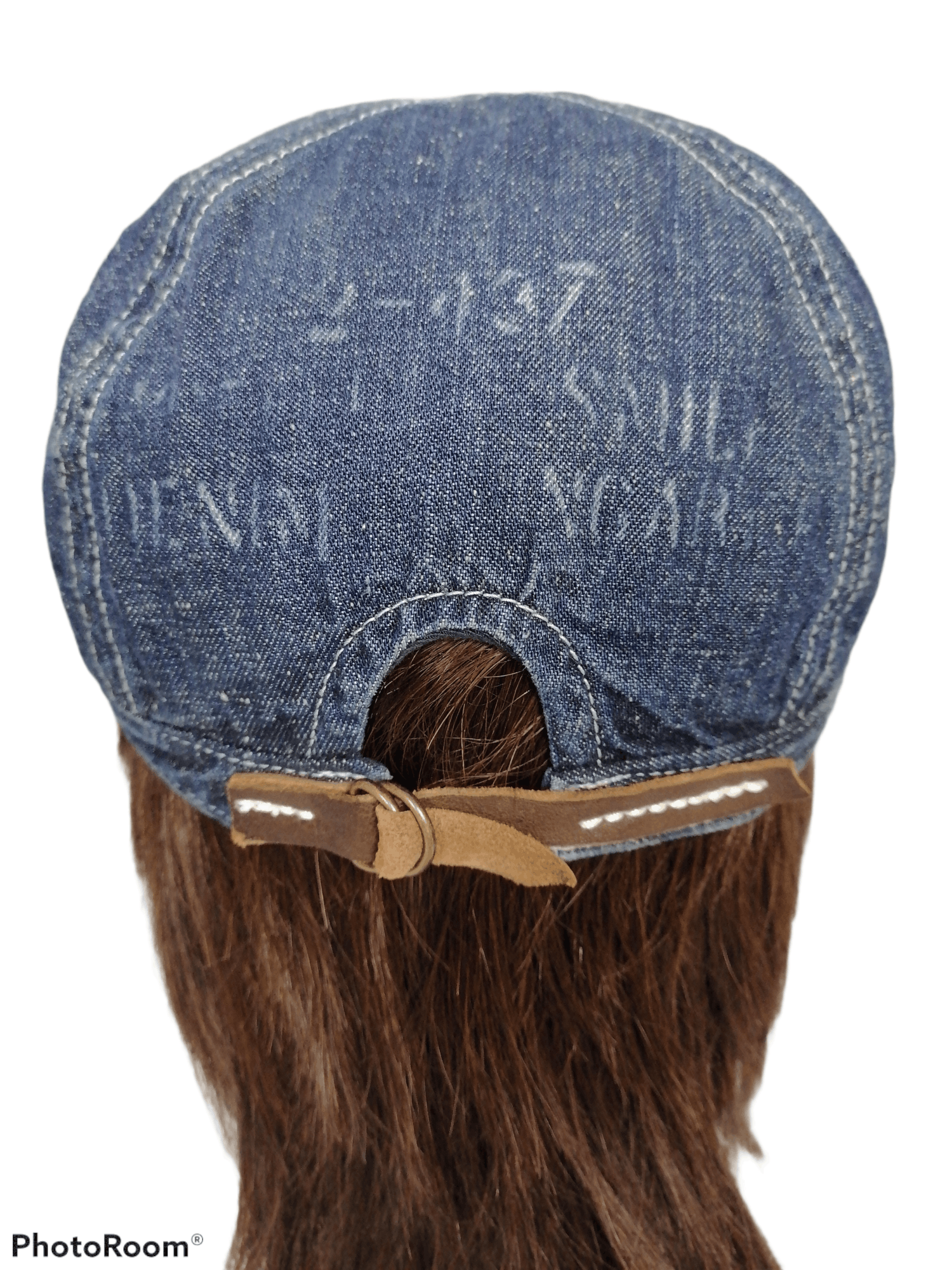 Japanese Brand × Vintage Rare❗Denim & Dungaree Japan Denim Baseball / Mechanic Cap🔥 Size ONE SIZE - 5 Thumbnail