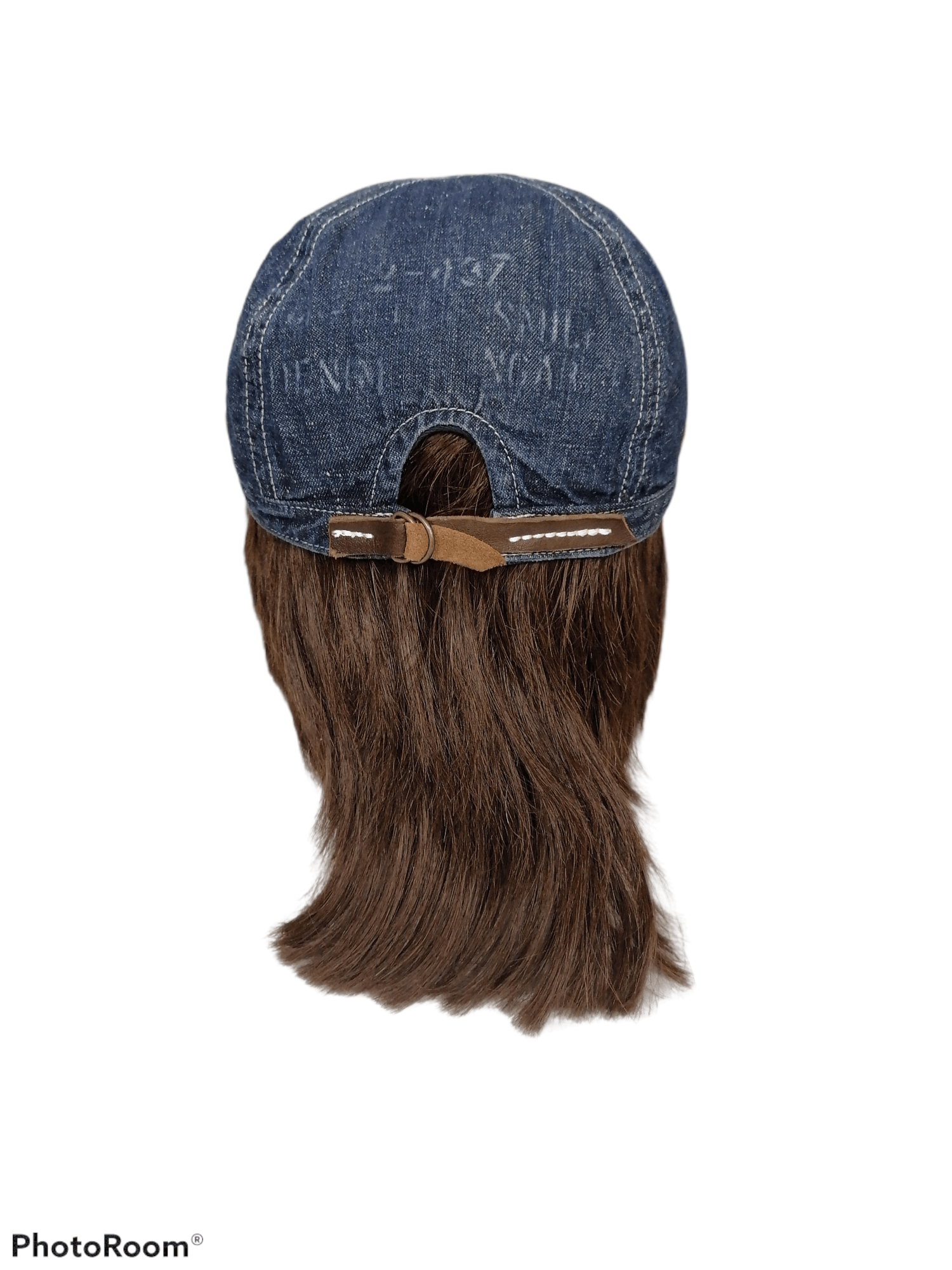 Japanese Brand × Vintage Rare❗Denim & Dungaree Japan Denim Baseball / Mechanic Cap🔥 Size ONE SIZE - 4 Thumbnail