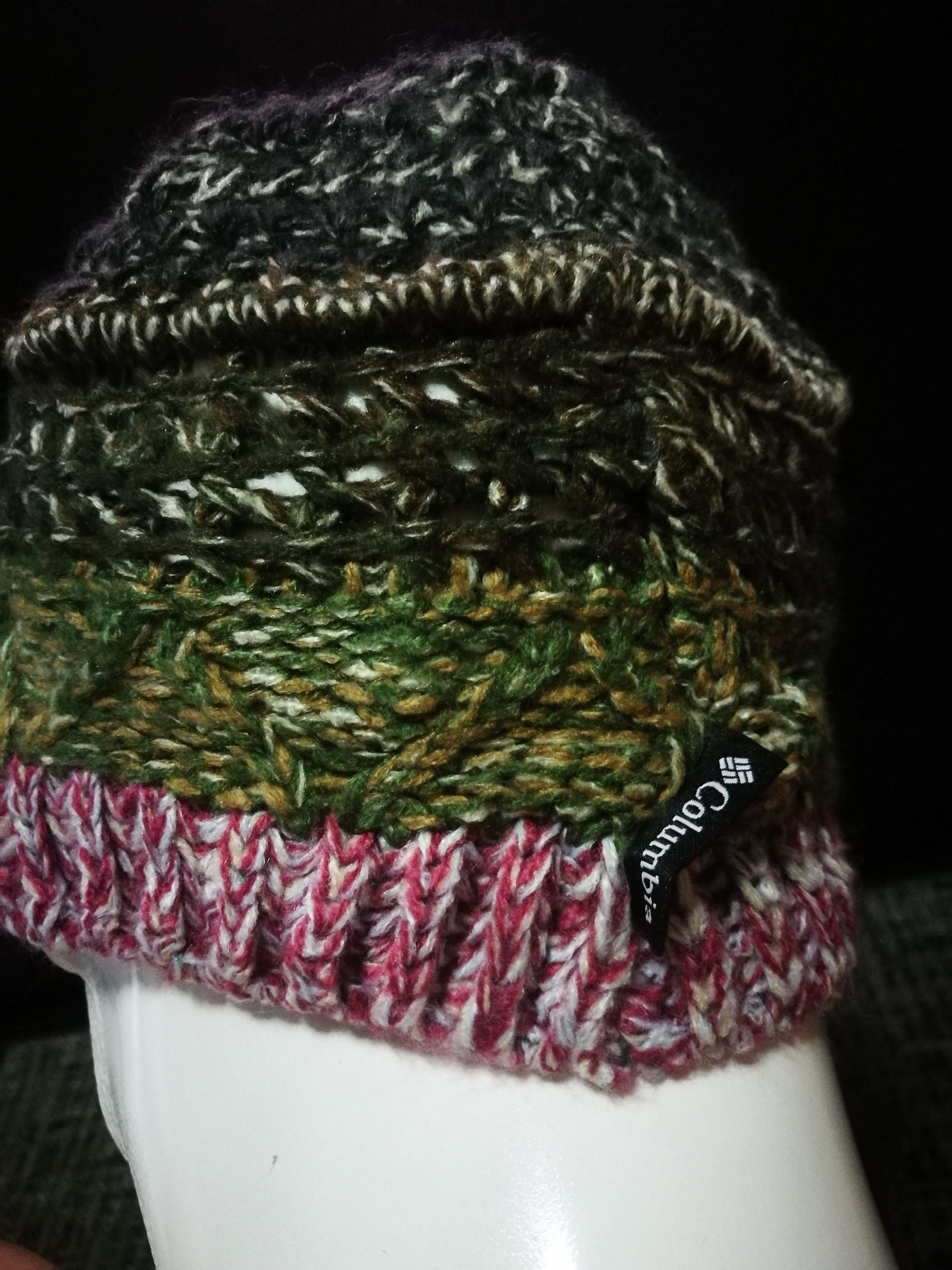 Columbia × Columbiaknit Columbia Knit Hat With Visor Size ONE SIZE - 3 Thumbnail