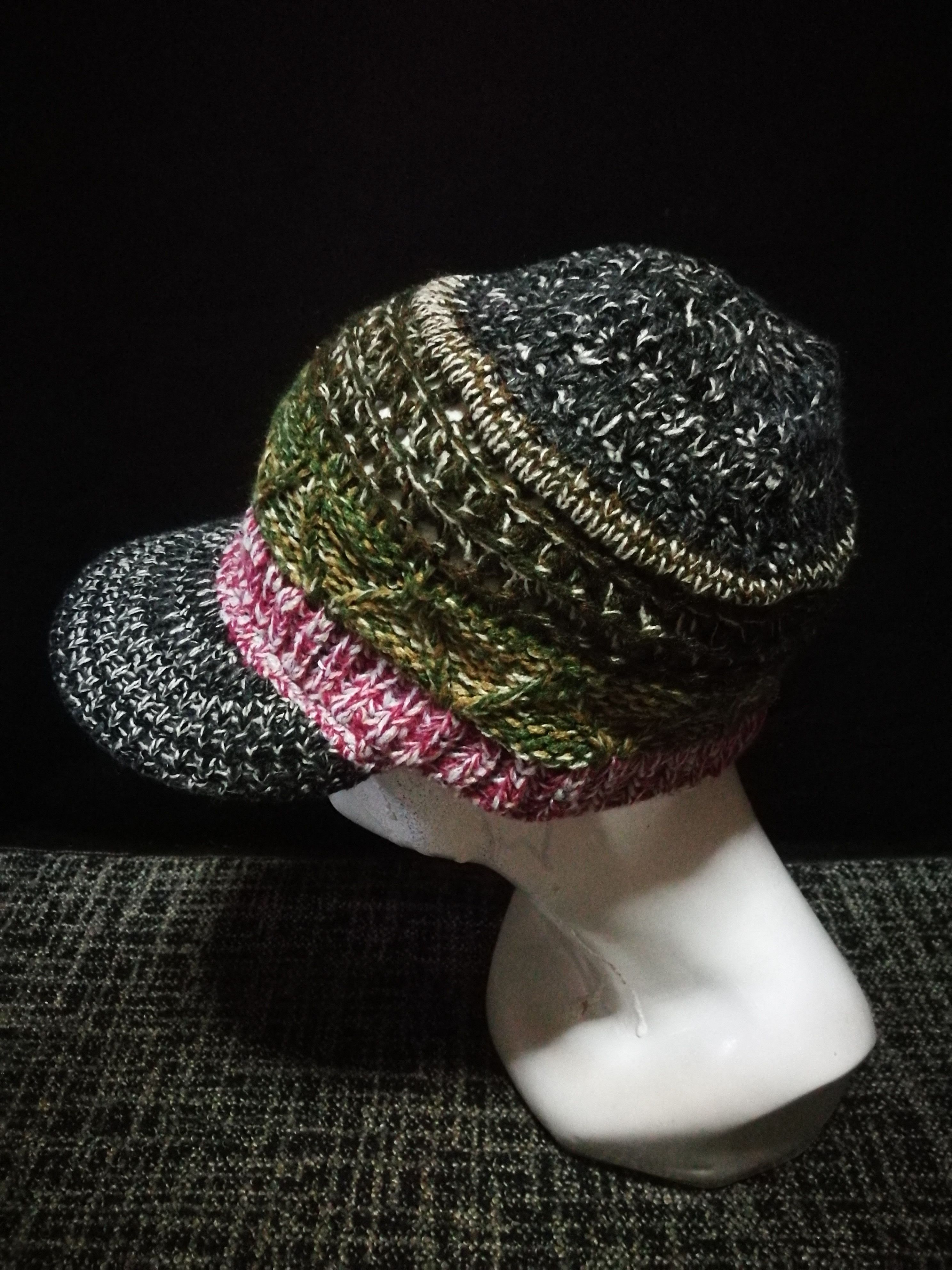 Columbia × Columbiaknit Columbia Knit Hat With Visor Size ONE SIZE - 4 Thumbnail