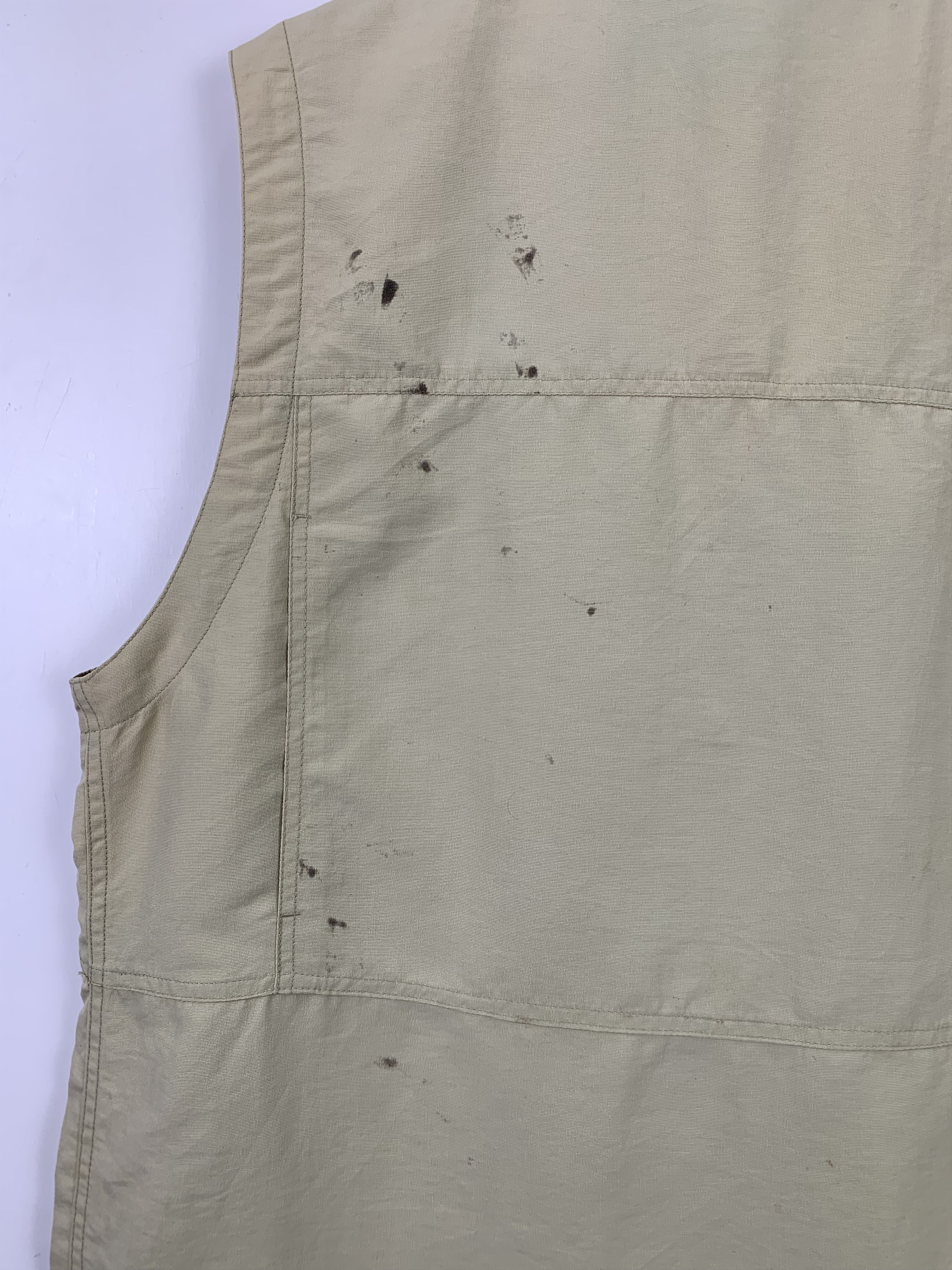The North Face × Vintage Vintage THE NORTH FACE Cotton Multi Pocket Zip Up Vest Size US M / EU 48-50 / 2 - 12 Thumbnail