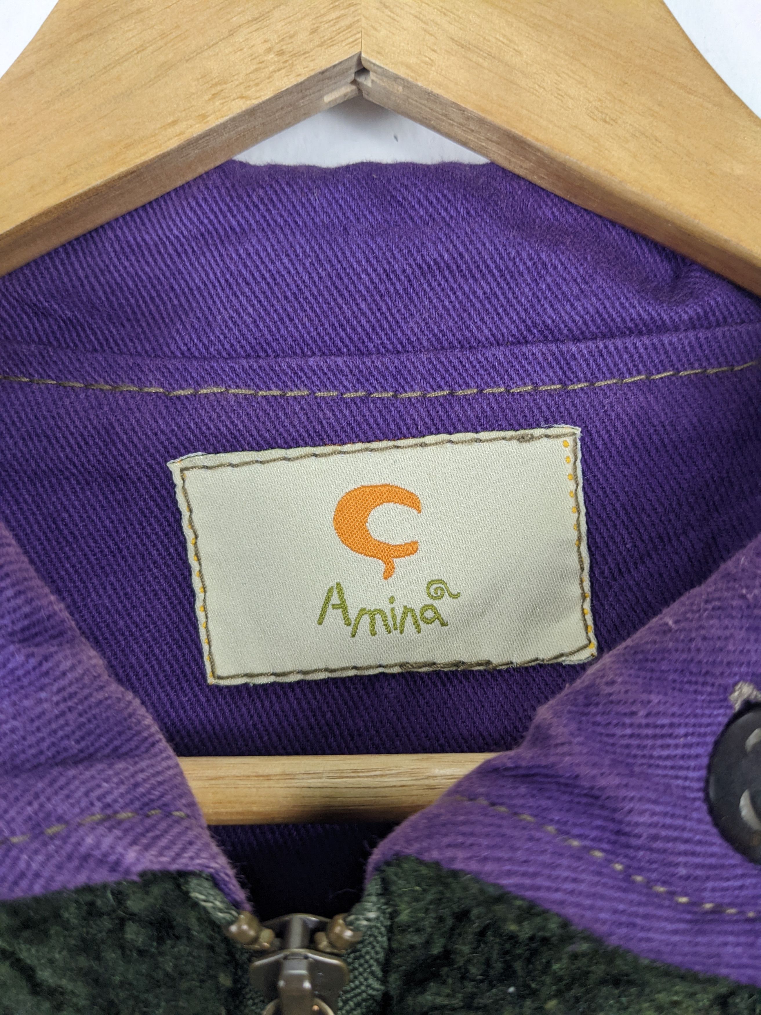 Japanese Brand Vintage 90s Fleece with Patterned Lined Vest Size US S / EU 44-46 / 1 - 5 Thumbnail
