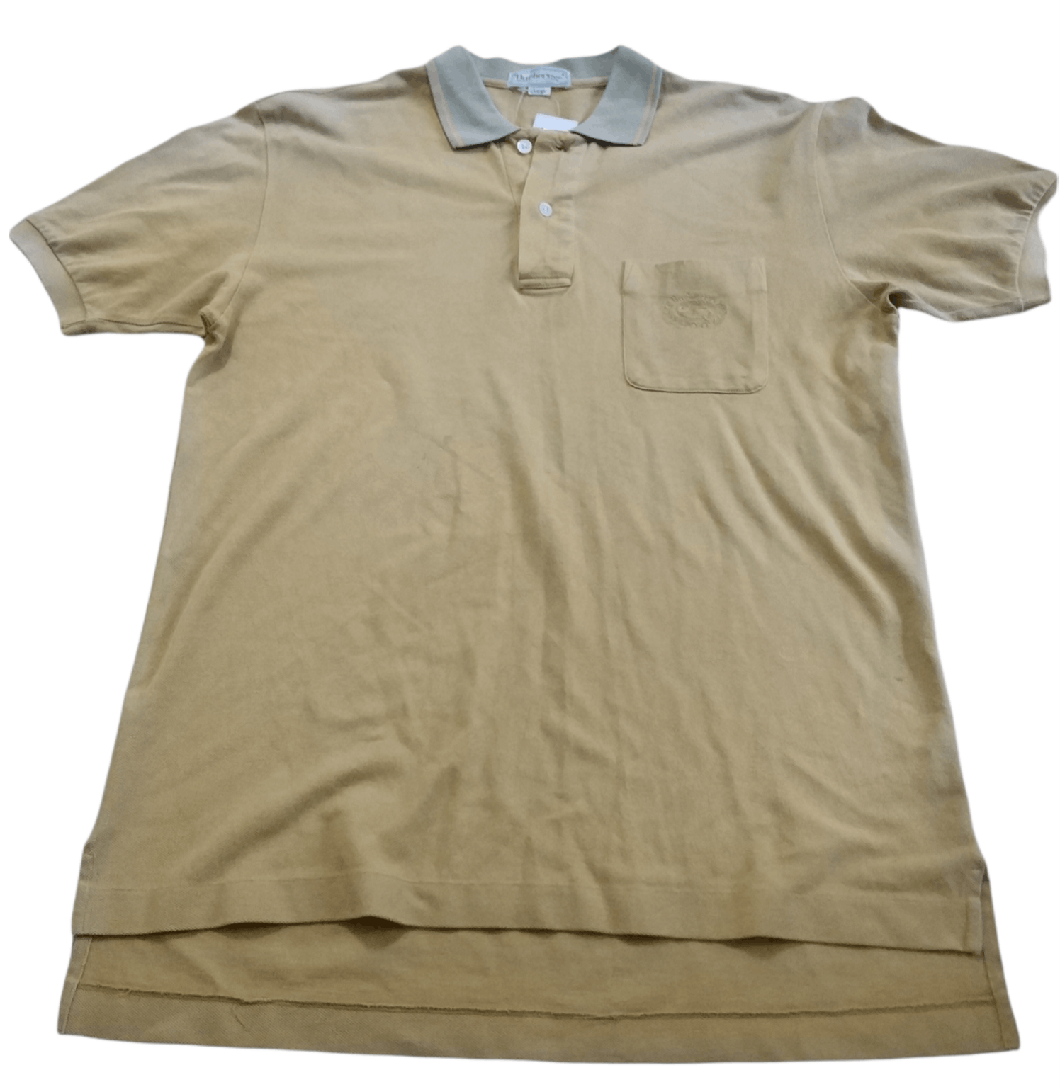 Burberry 🔥Vintage Sun Faded Burberrys' Polos Size US M / EU 48-50 / 2 - 4 Thumbnail