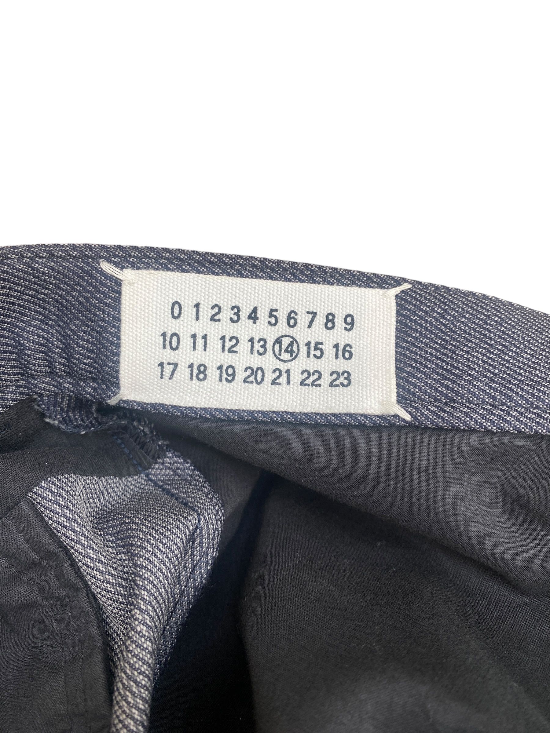 Maison Margiela Grey Wool Pants Size US 31 - 7 Thumbnail