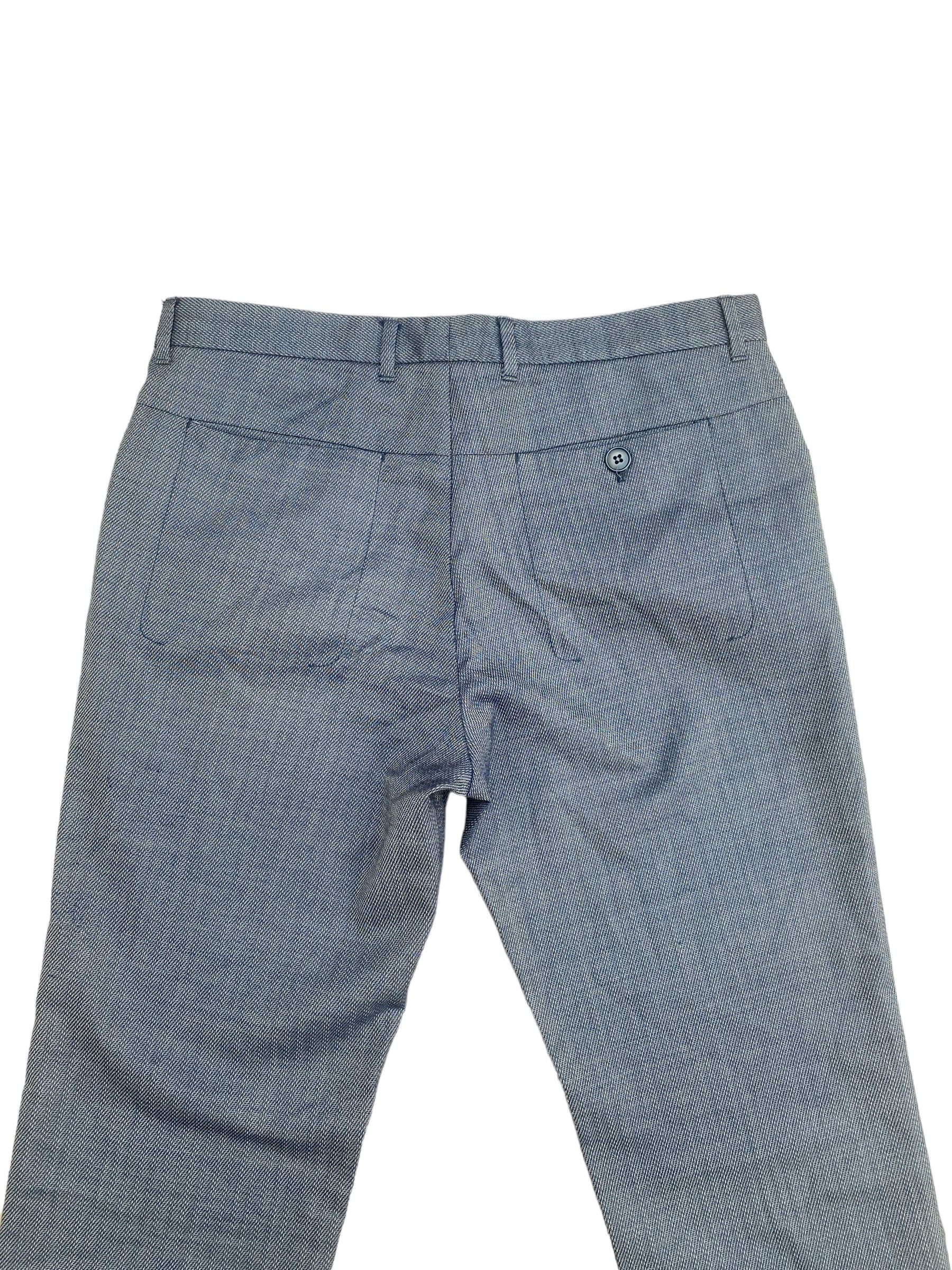 Maison Margiela Grey Wool Pants Size US 31 - 5 Thumbnail