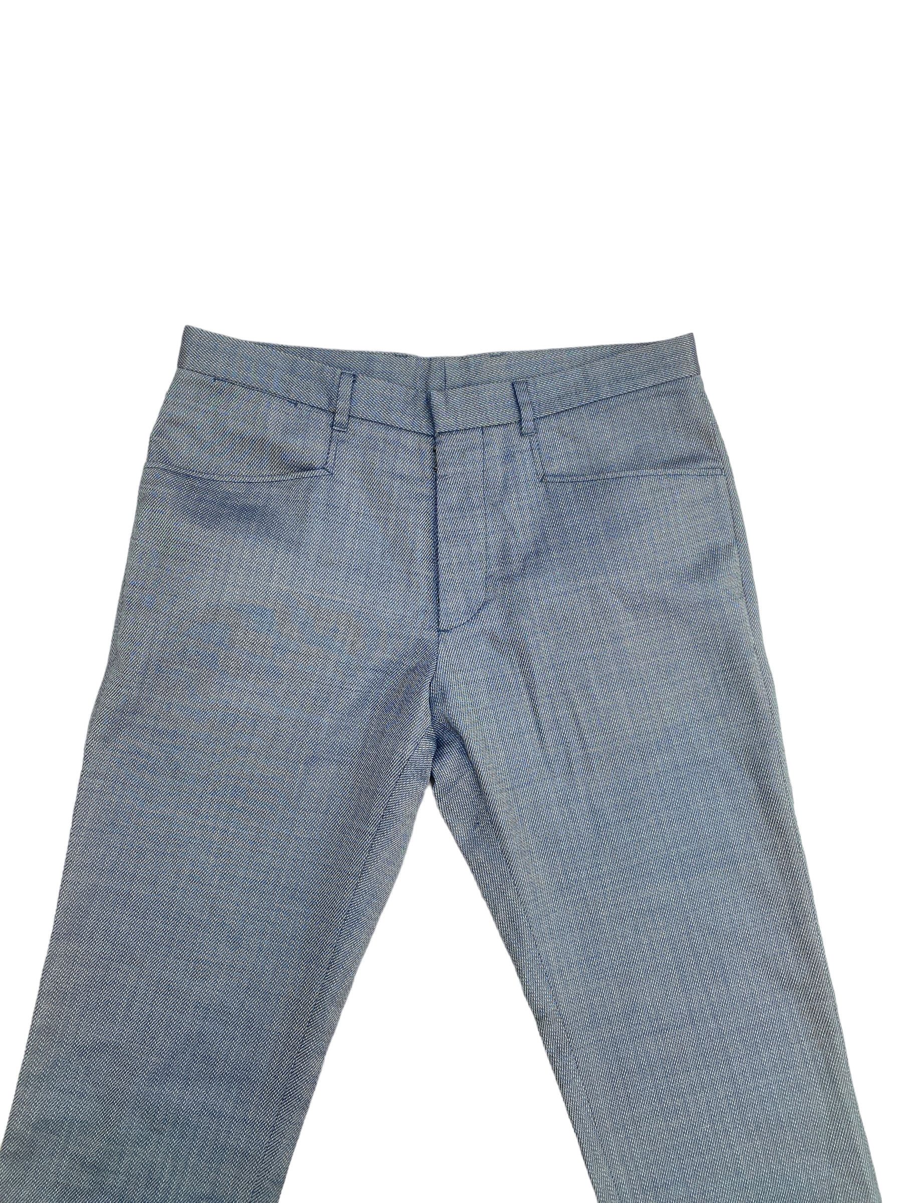 Maison Margiela Grey Wool Pants Size US 31 - 3 Thumbnail