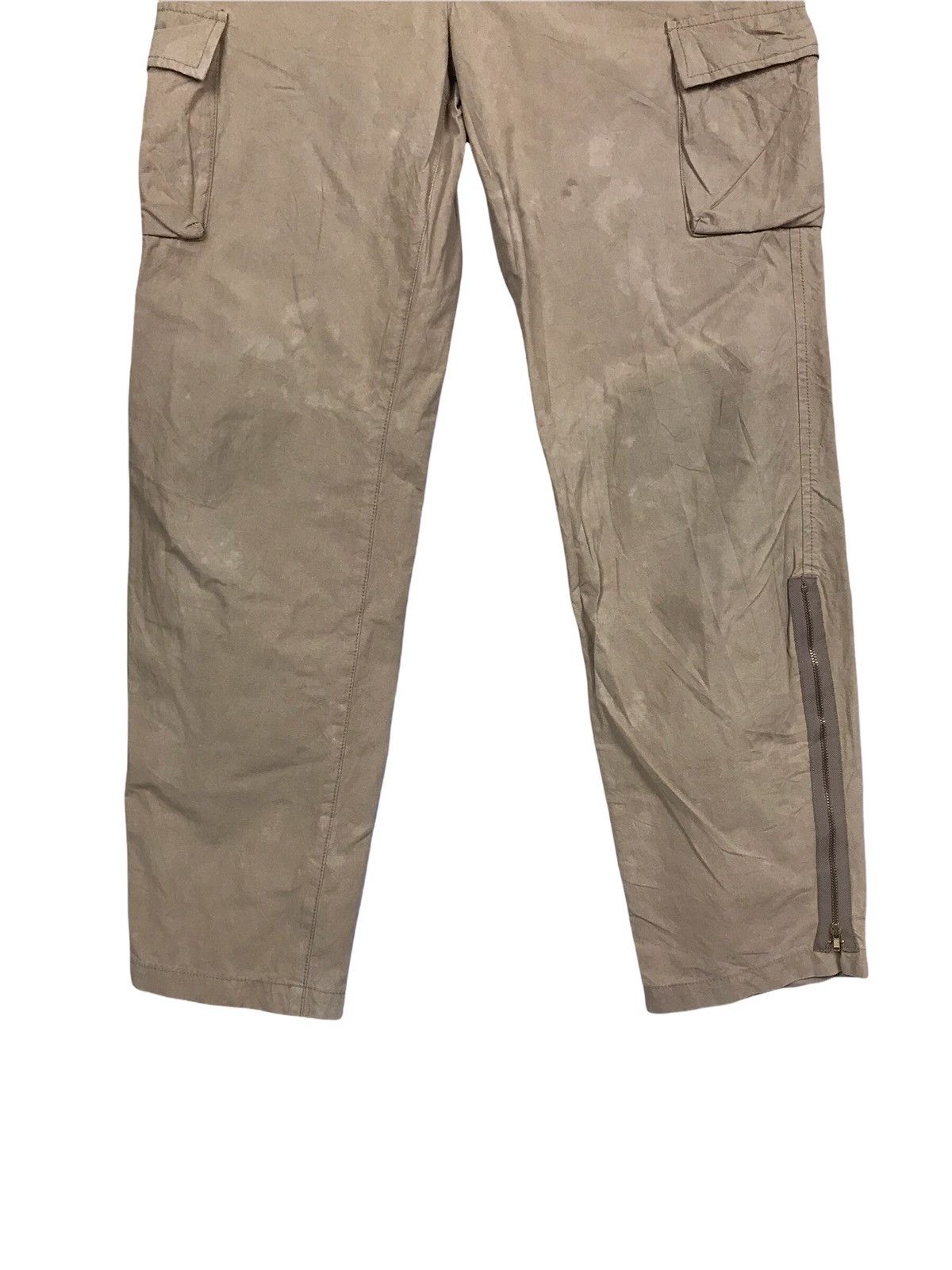 Issey Miyake Plantation by Issey Miyake Hickory Cargo Pants Size US 30 / EU 46 - 3 Thumbnail