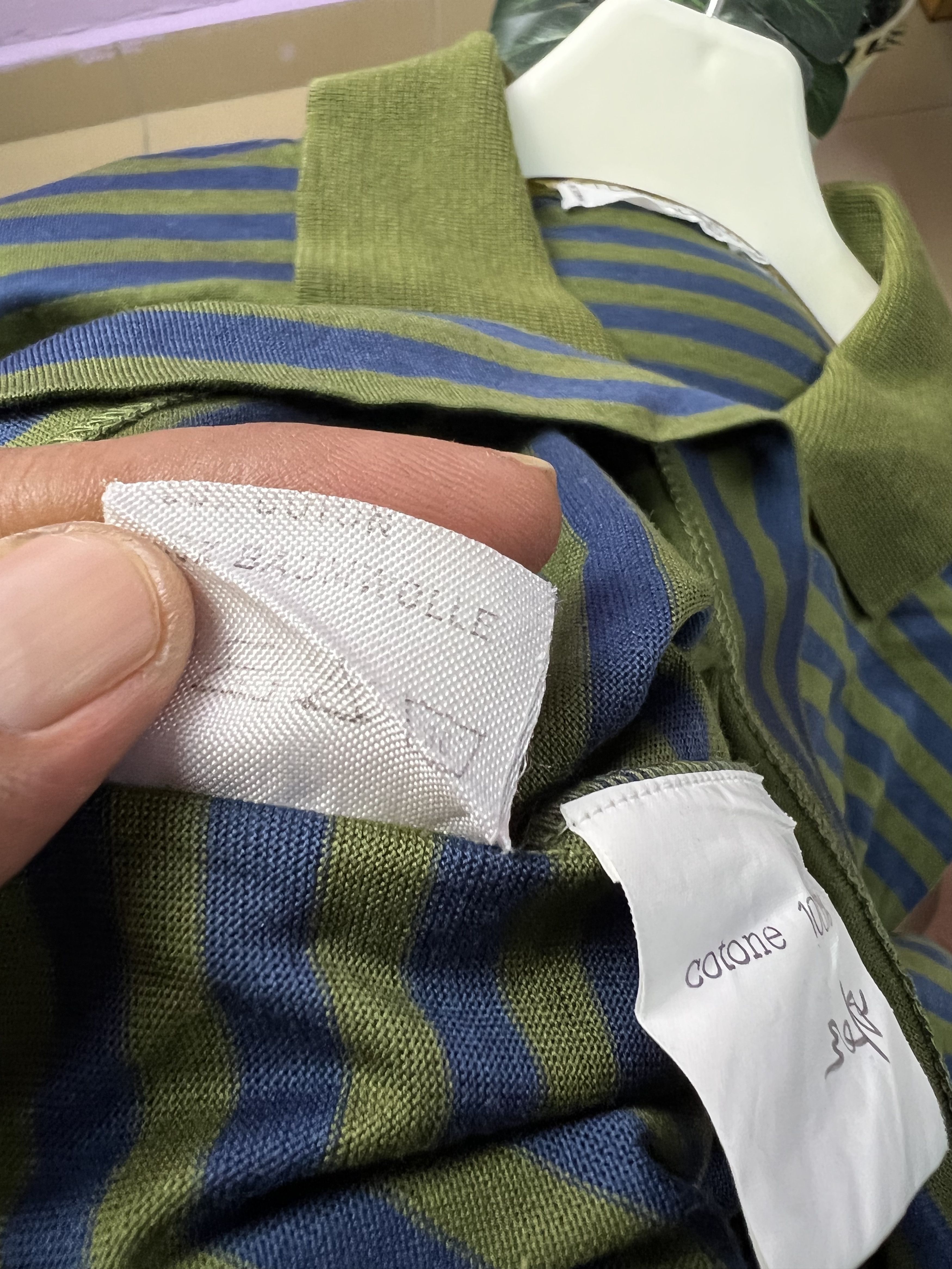 Francesco Smalto 🔥Vintage Stripe Francesco Smalto Polo Tees Size US M / EU 48-50 / 2 - 12 Thumbnail