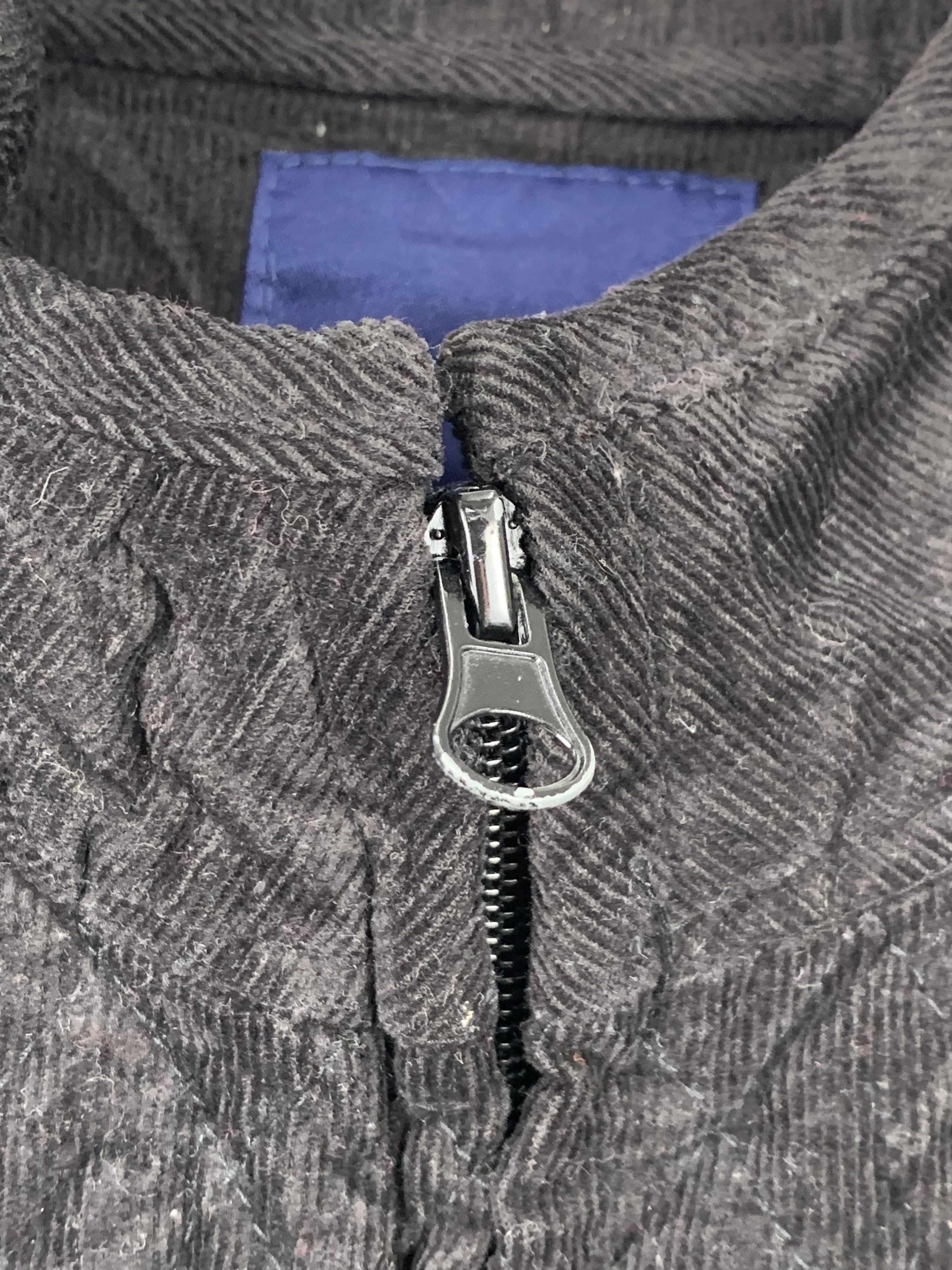 Basic Editions Vintage BASIC EDITIONS Quilted Corduroy Zip Up Vests Size US XS / EU 42 / 0 - 6 Thumbnail
