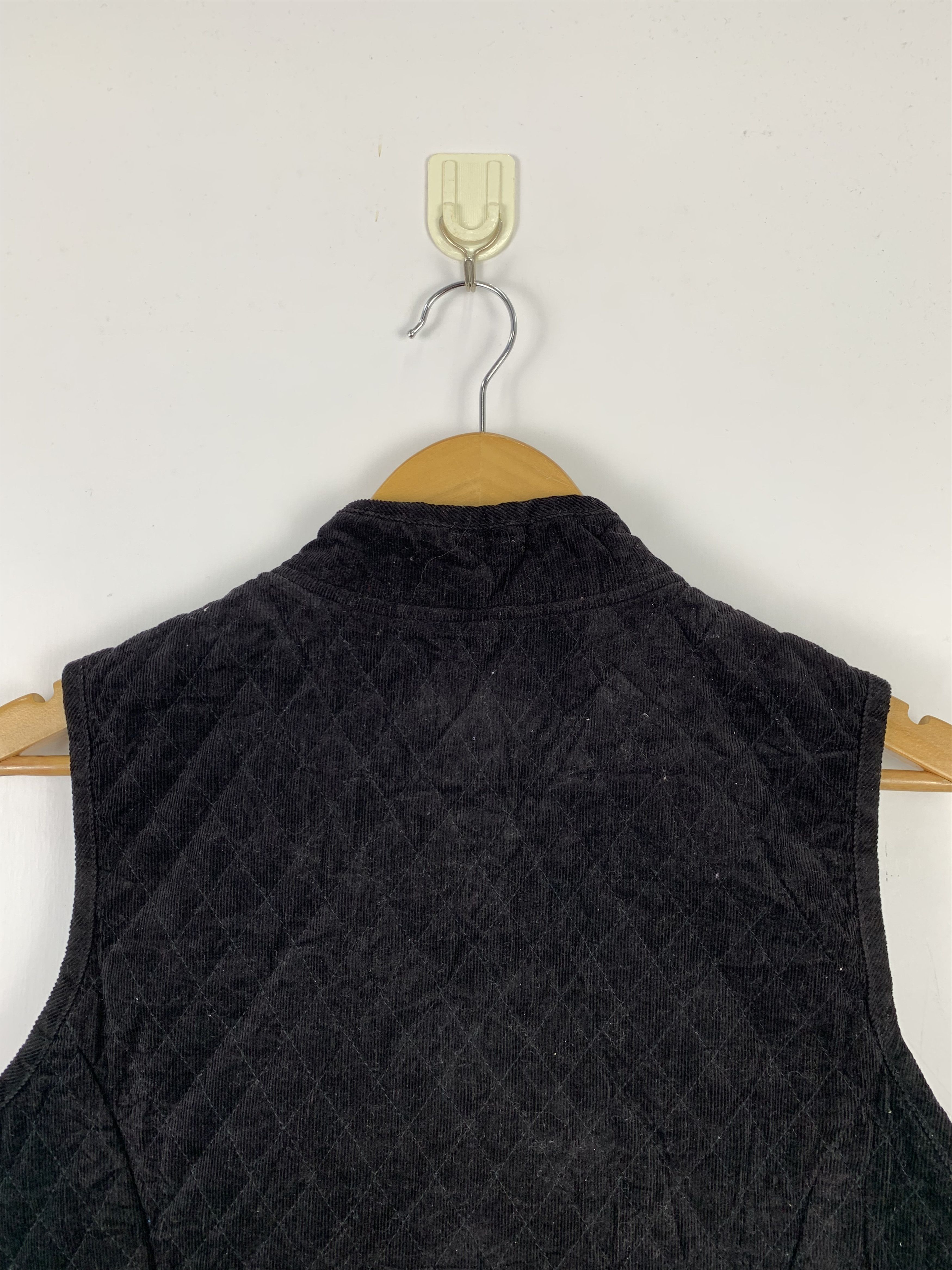 Basic Editions Vintage BASIC EDITIONS Quilted Corduroy Zip Up Vests Size US XS / EU 42 / 0 - 8 Thumbnail