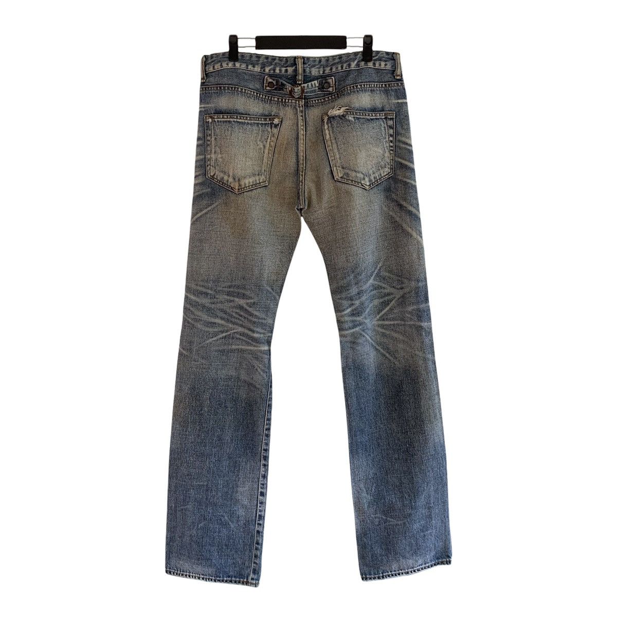 Japanese Brand Japan Stunning Designed Denim Pant Size US 34 / EU 50 - 2 Thumbnail