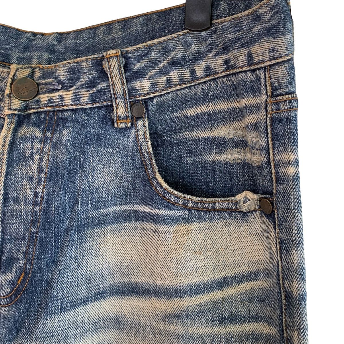 Japanese Brand Japan Stunning Designed Denim Pant Size US 34 / EU 50 - 6 Thumbnail