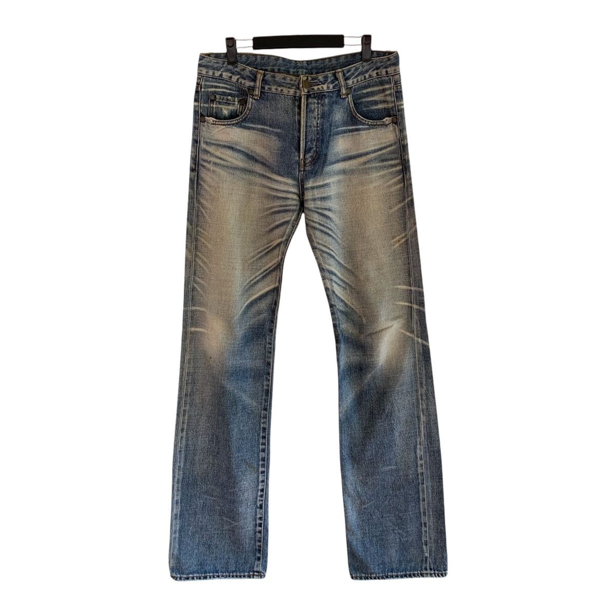 Japanese Brand Japan Stunning Designed Denim Pant Size US 34 / EU 50 - 1 Thumbnail
