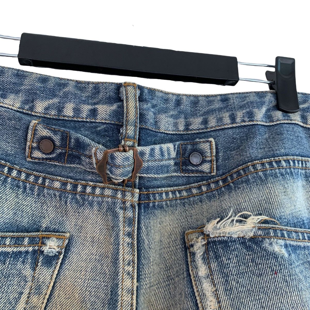 Japanese Brand Japan Stunning Designed Denim Pant Size US 34 / EU 50 - 9 Thumbnail
