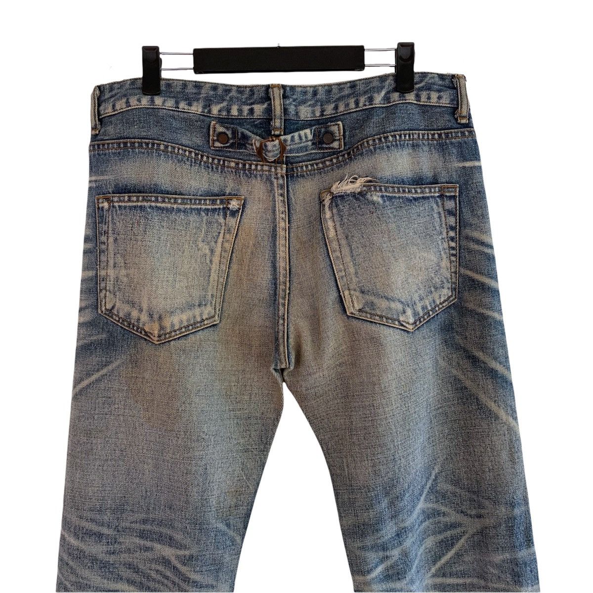 Japanese Brand Japan Stunning Designed Denim Pant Size US 34 / EU 50 - 7 Thumbnail